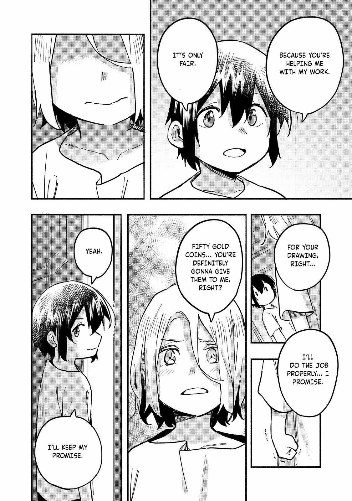 Kyou mo E ni Kaita Mochi ga Umai Chapter 26 page 19