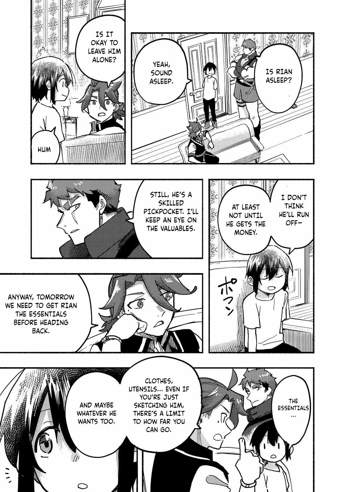 Kyou mo E ni Kaita Mochi ga Umai Chapter 26 page 22