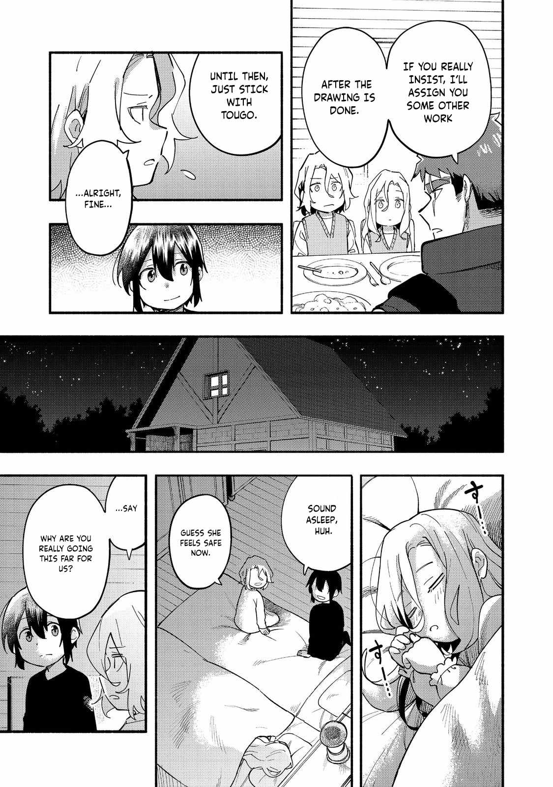 Kyou mo E ni Kaita Mochi ga Umai Chapter 27 page 30