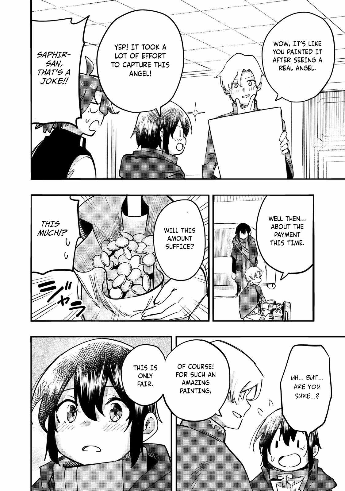 Kyou mo E ni Kaita Mochi ga Umai Chapter 28 page 25