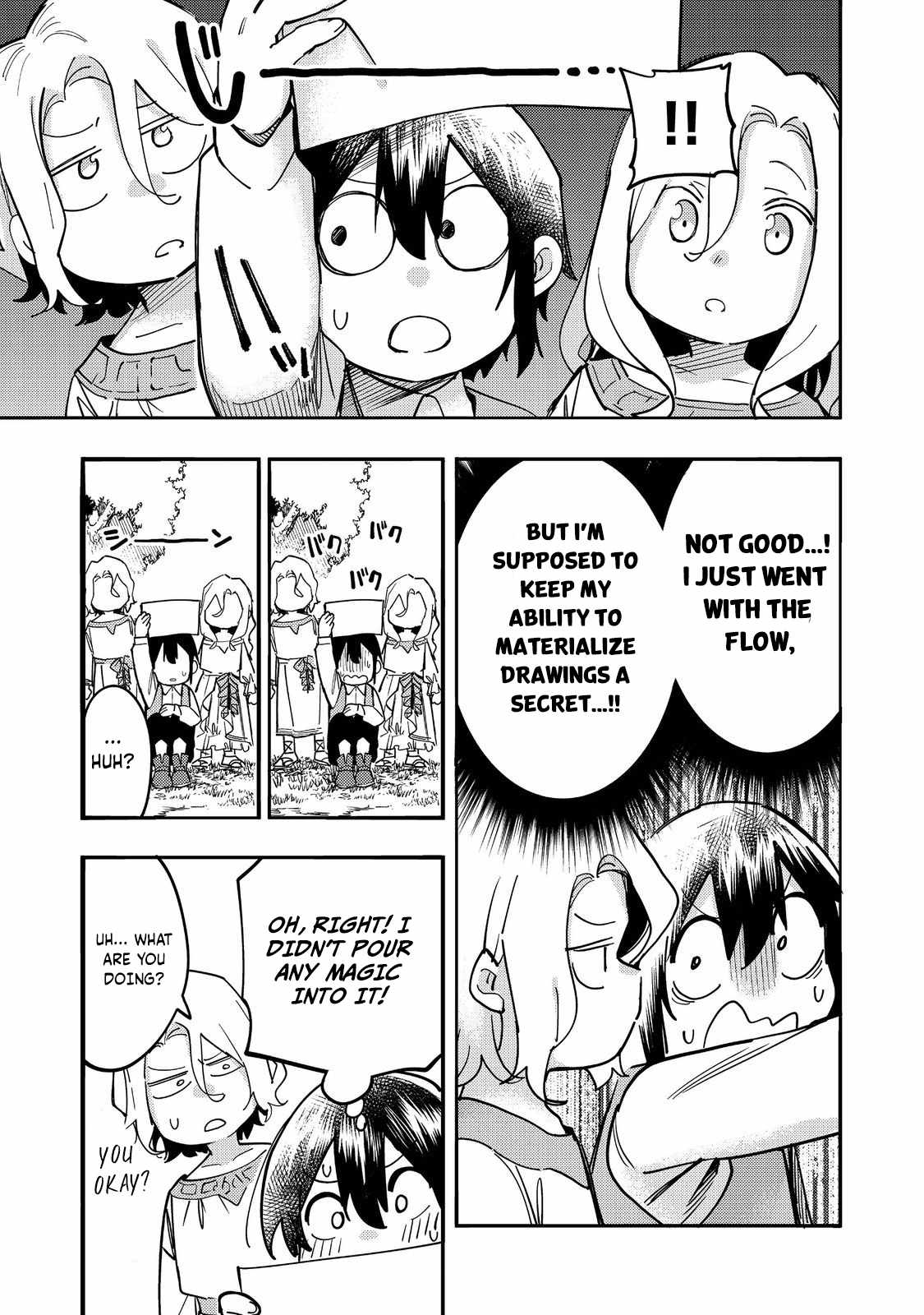 Kyou mo E ni Kaita Mochi ga Umai Chapter 28 page 14
