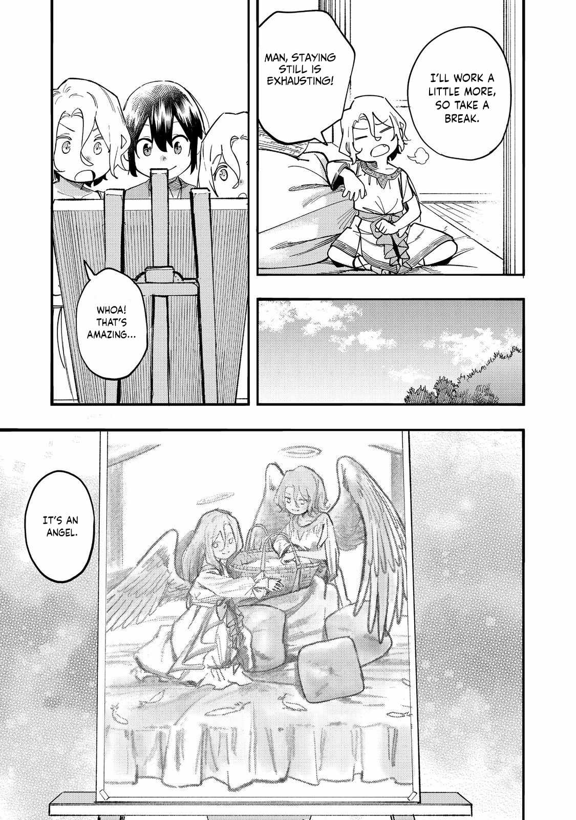 Kyou mo E ni Kaita Mochi ga Umai Chapter 28 page 10