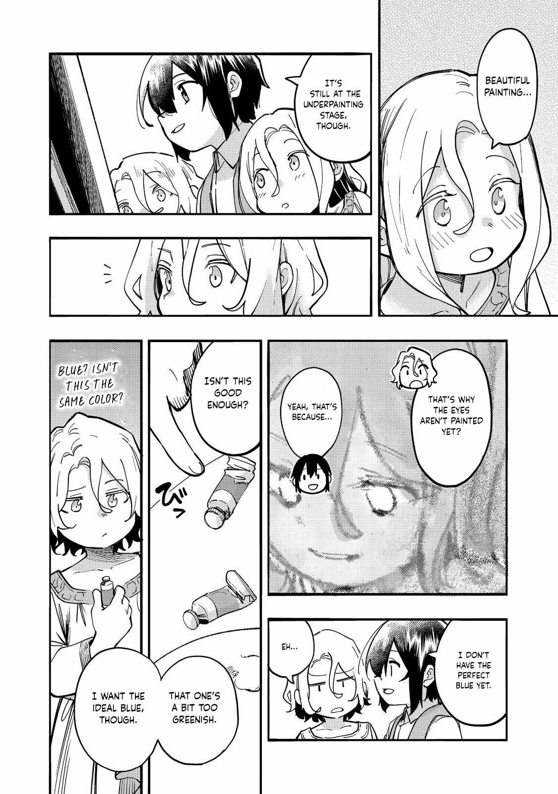 Kyou mo E ni Kaita Mochi ga Umai Chapter 28 page 11
