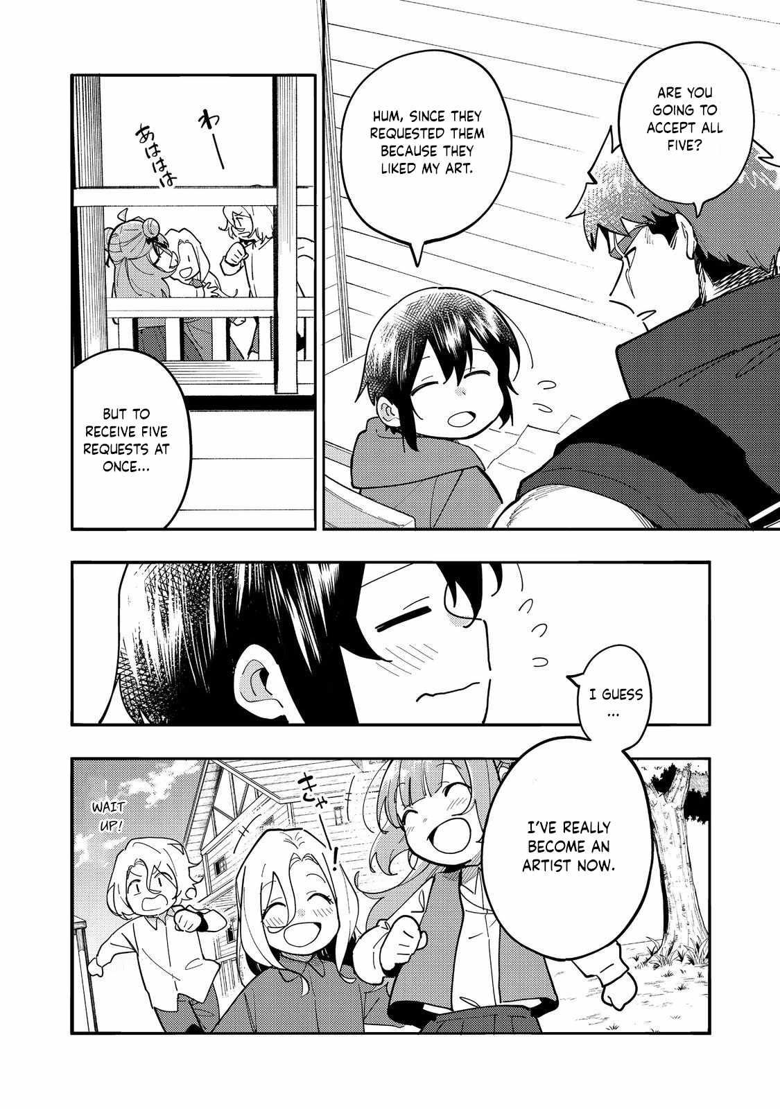 Kyou mo E ni Kaita Mochi ga Umai Chapter 29 page 3