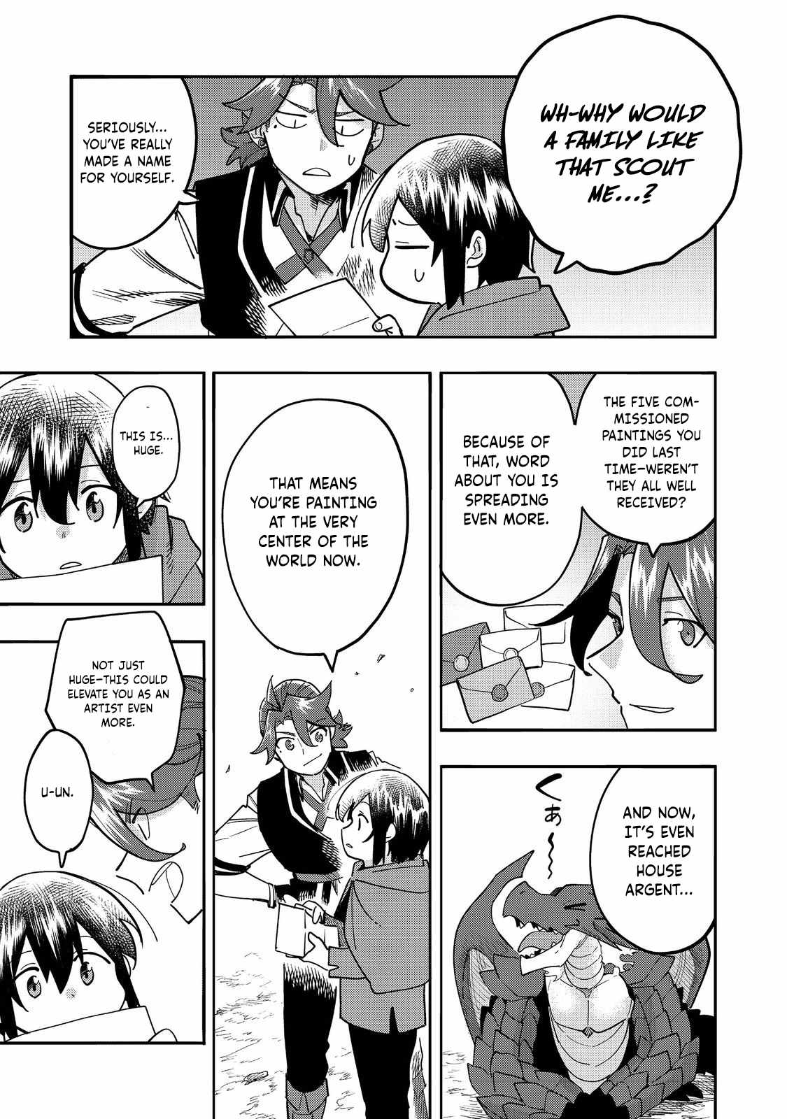 Kyou mo E ni Kaita Mochi ga Umai Chapter 29 page 20
