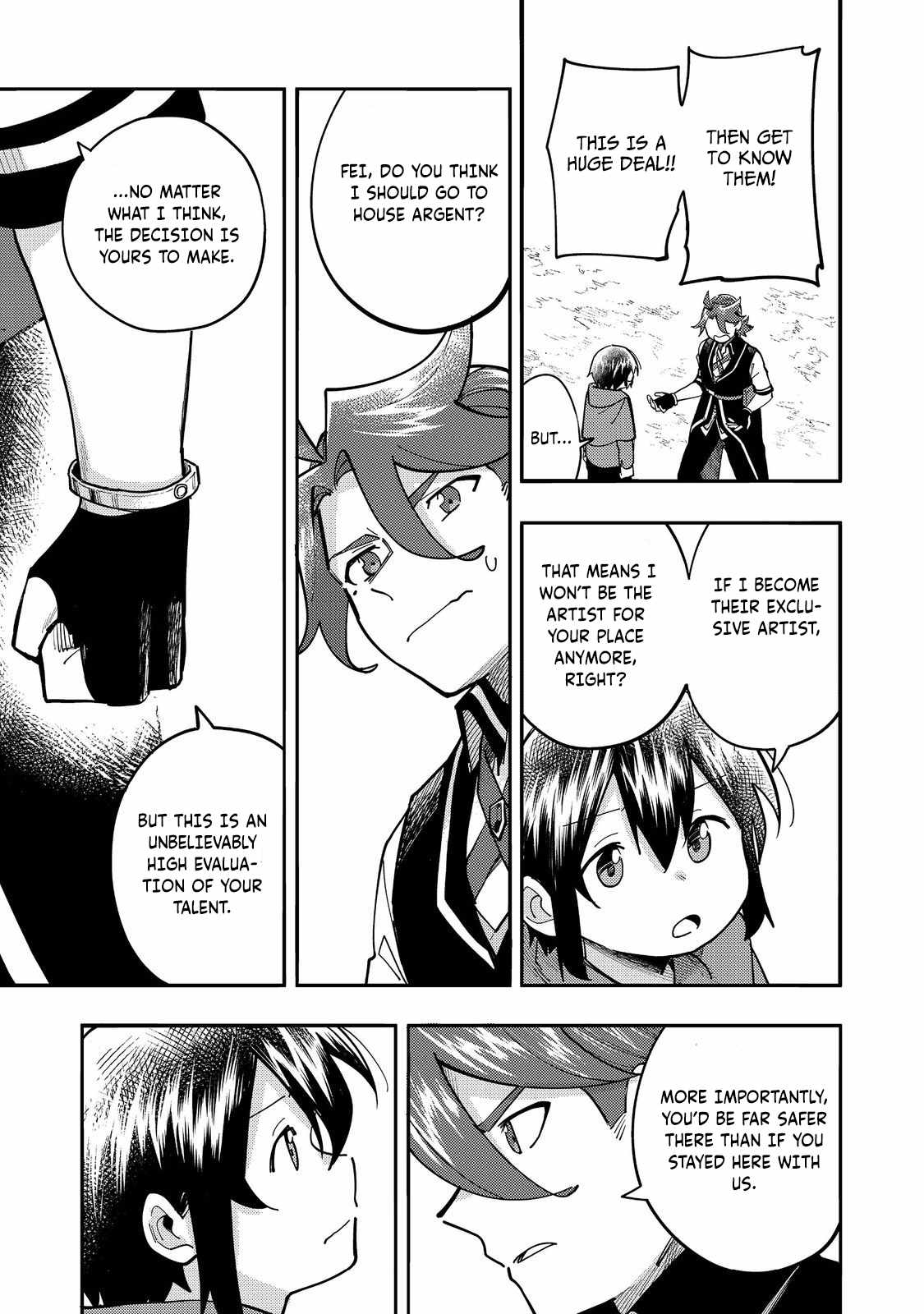 Kyou mo E ni Kaita Mochi ga Umai Chapter 29 page 22