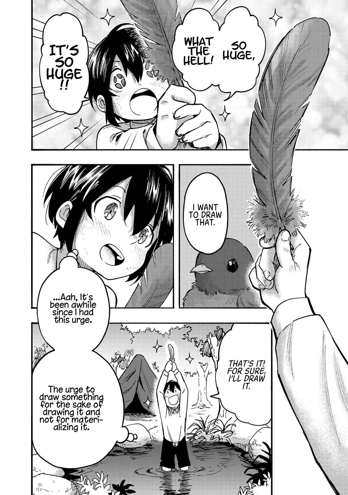 Kyou mo E ni Kaita Mochi ga Umai Chapter 3 page 6
