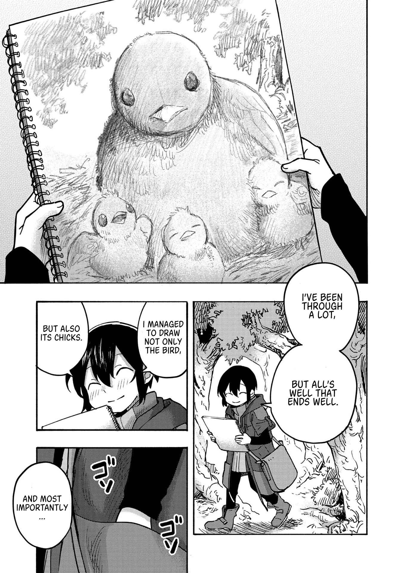 Kyou mo E ni Kaita Mochi ga Umai Chapter 3 page 36