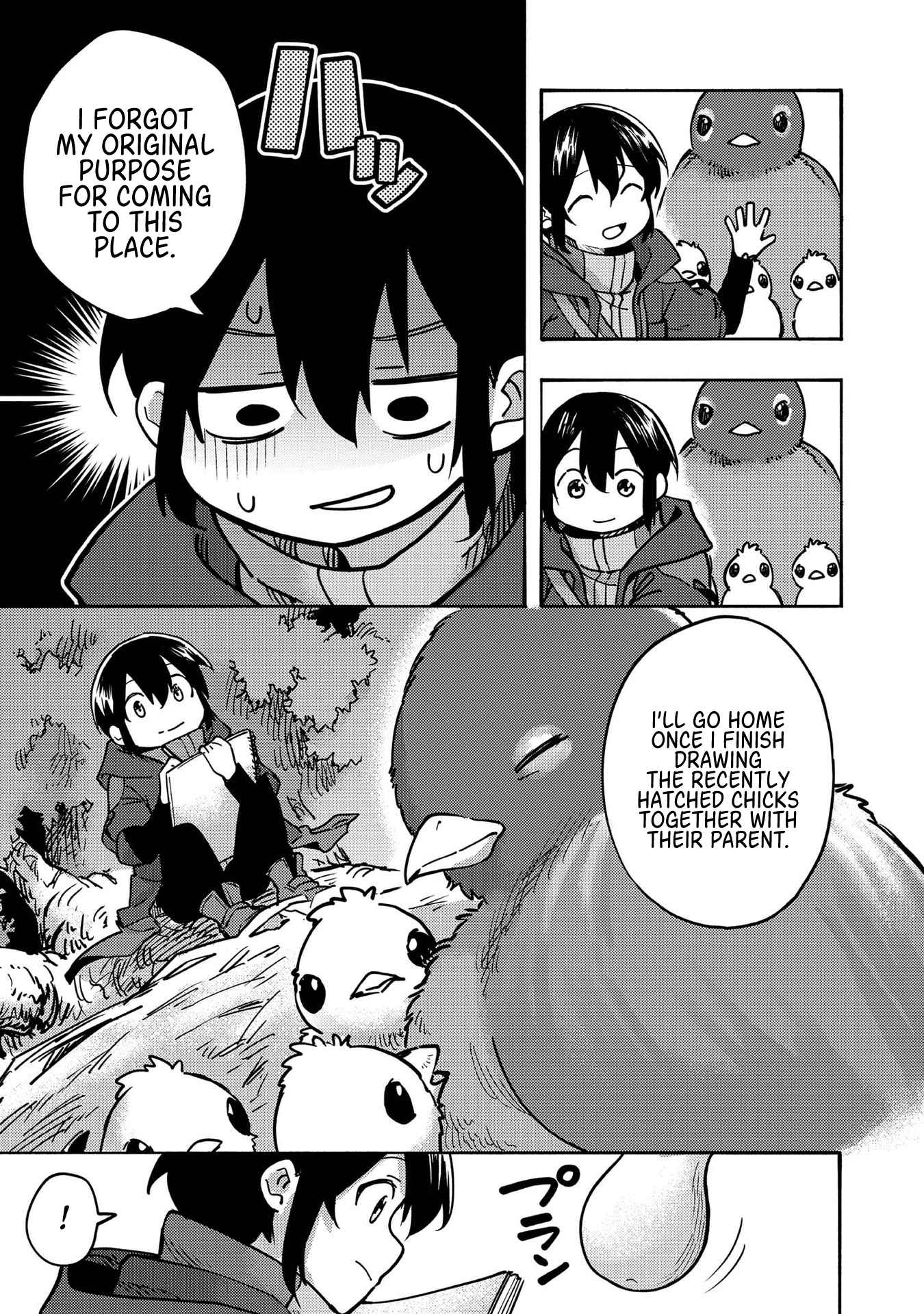 Kyou mo E ni Kaita Mochi ga Umai Chapter 3 page 34