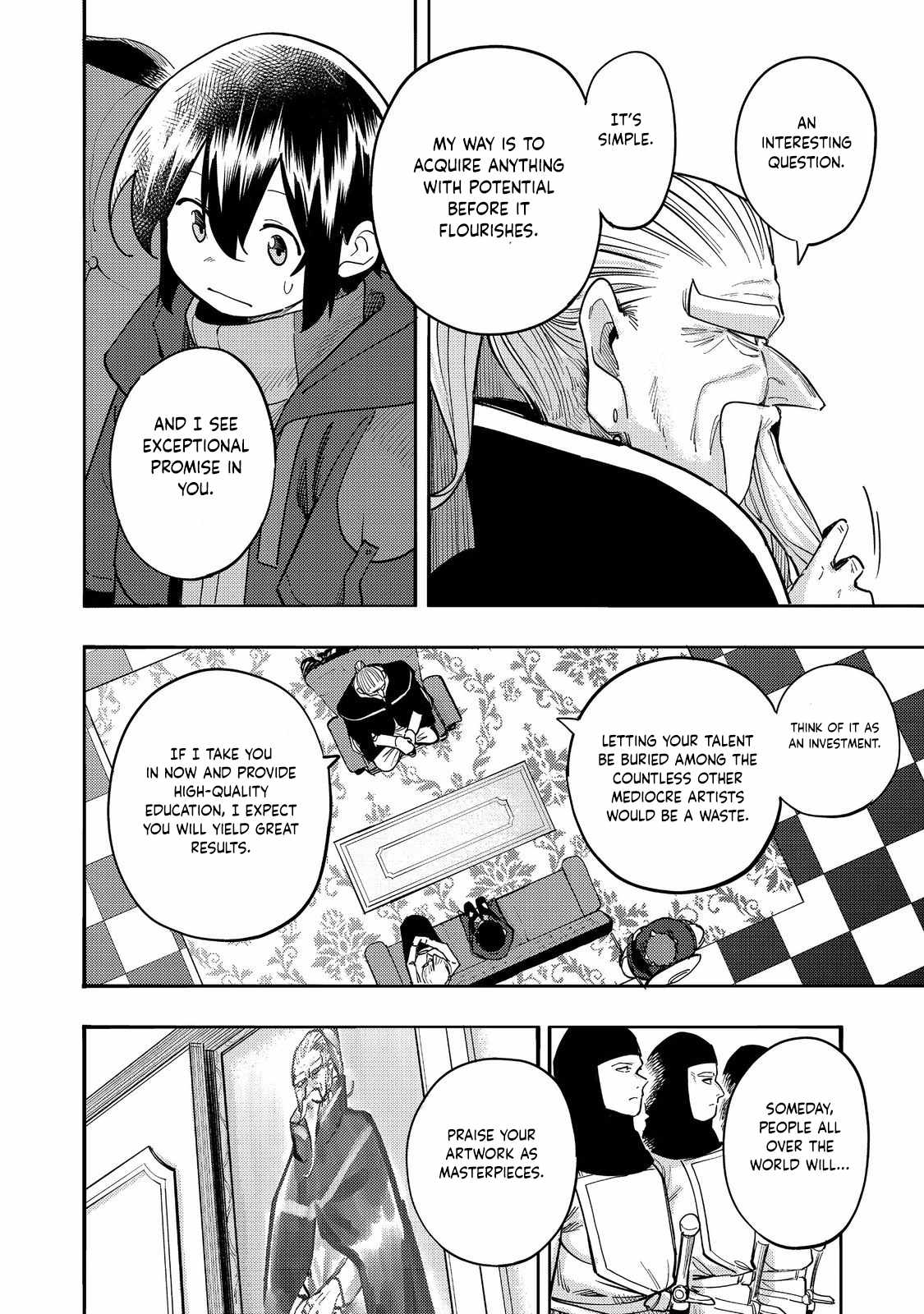Kyou mo E ni Kaita Mochi ga Umai Chapter 30 page 11