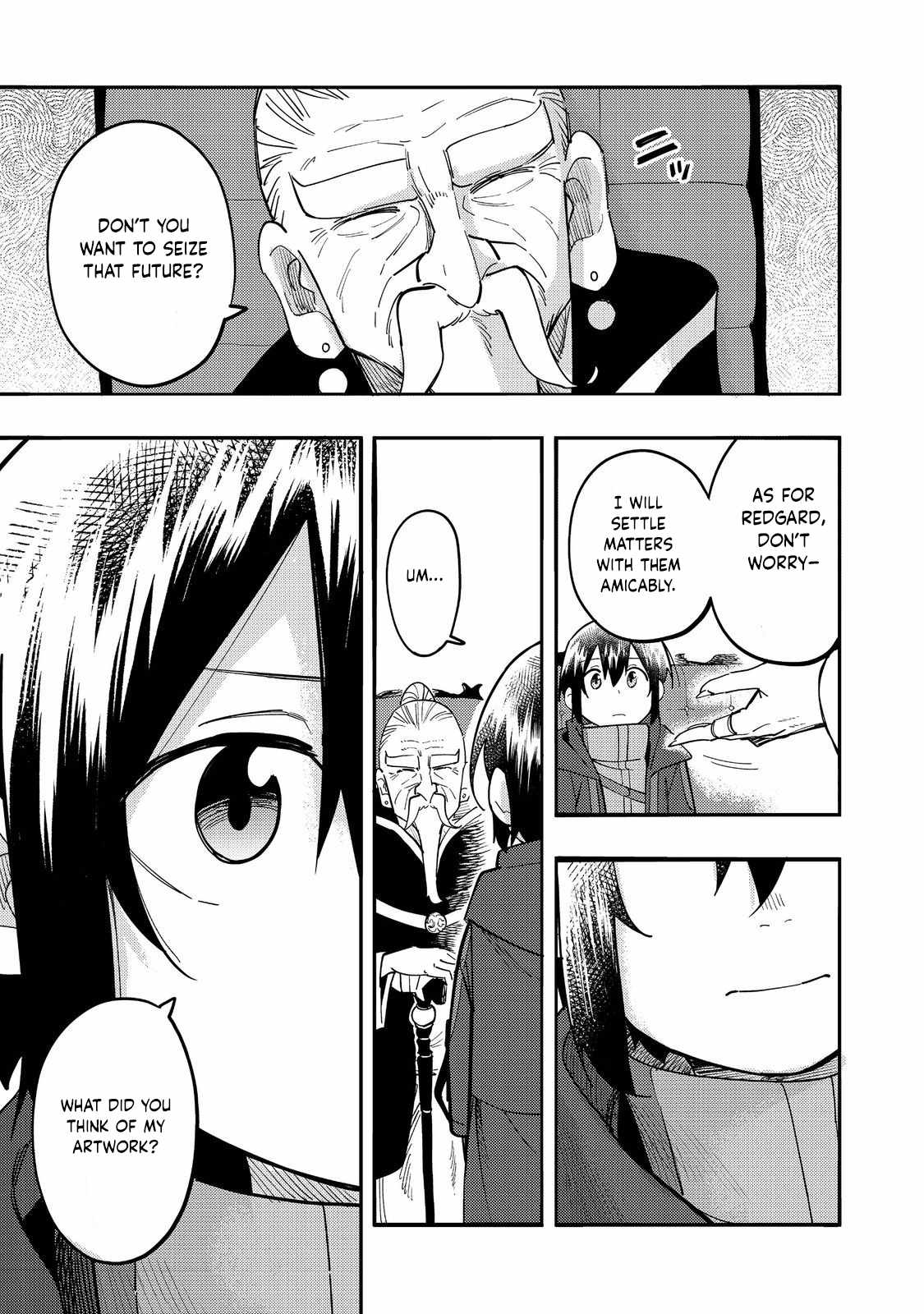 Kyou mo E ni Kaita Mochi ga Umai Chapter 30 page 12