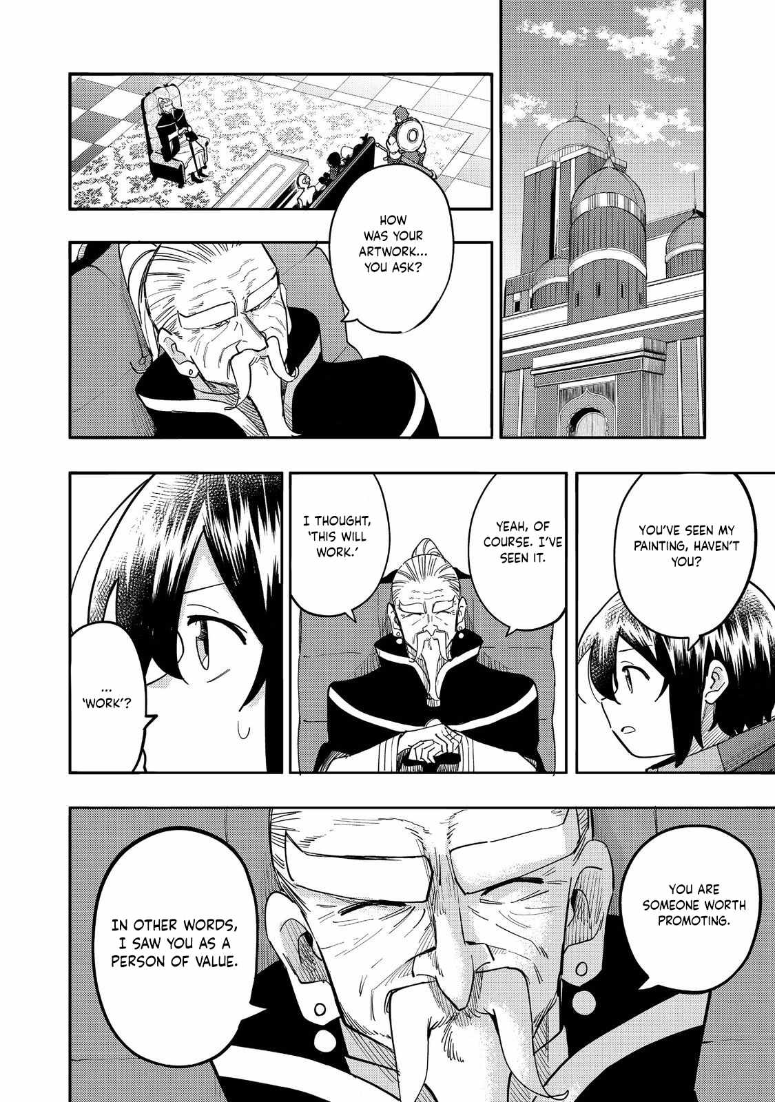 Kyou mo E ni Kaita Mochi ga Umai Chapter 30 page 17
