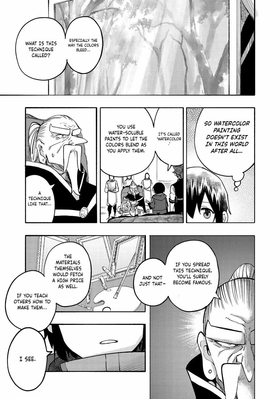 Kyou mo E ni Kaita Mochi ga Umai Chapter 31 page 26
