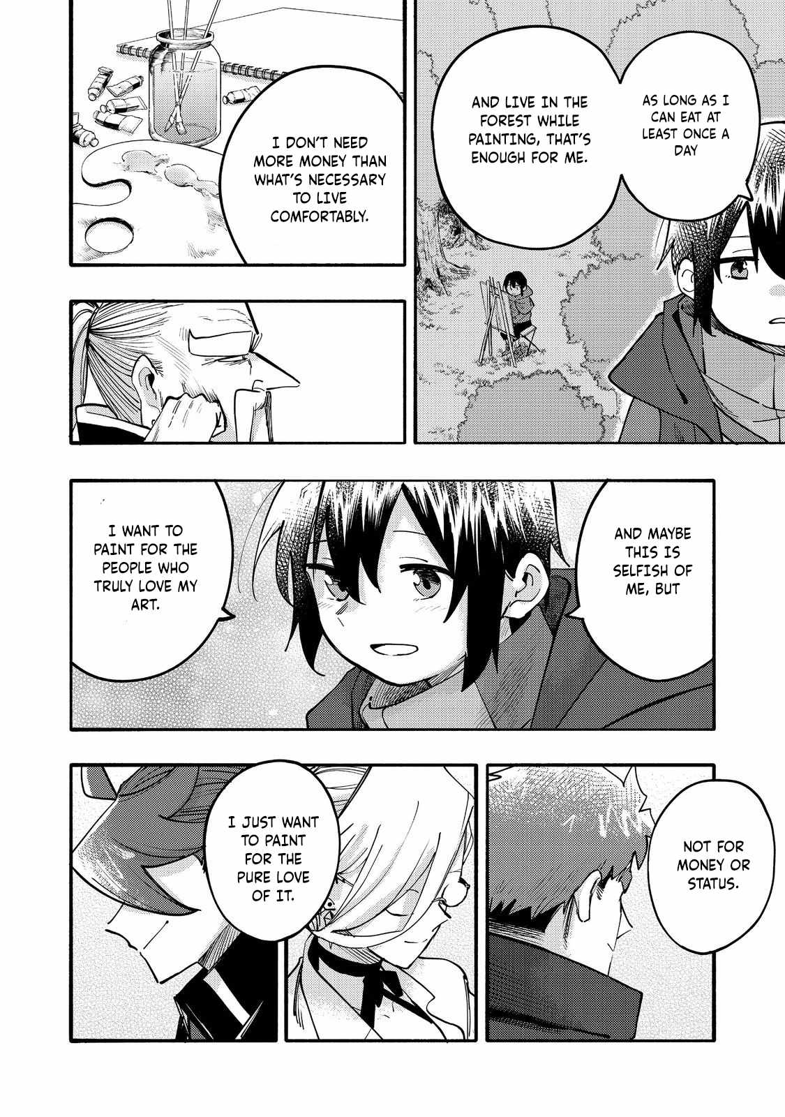Kyou mo E ni Kaita Mochi ga Umai Chapter 31 page 15