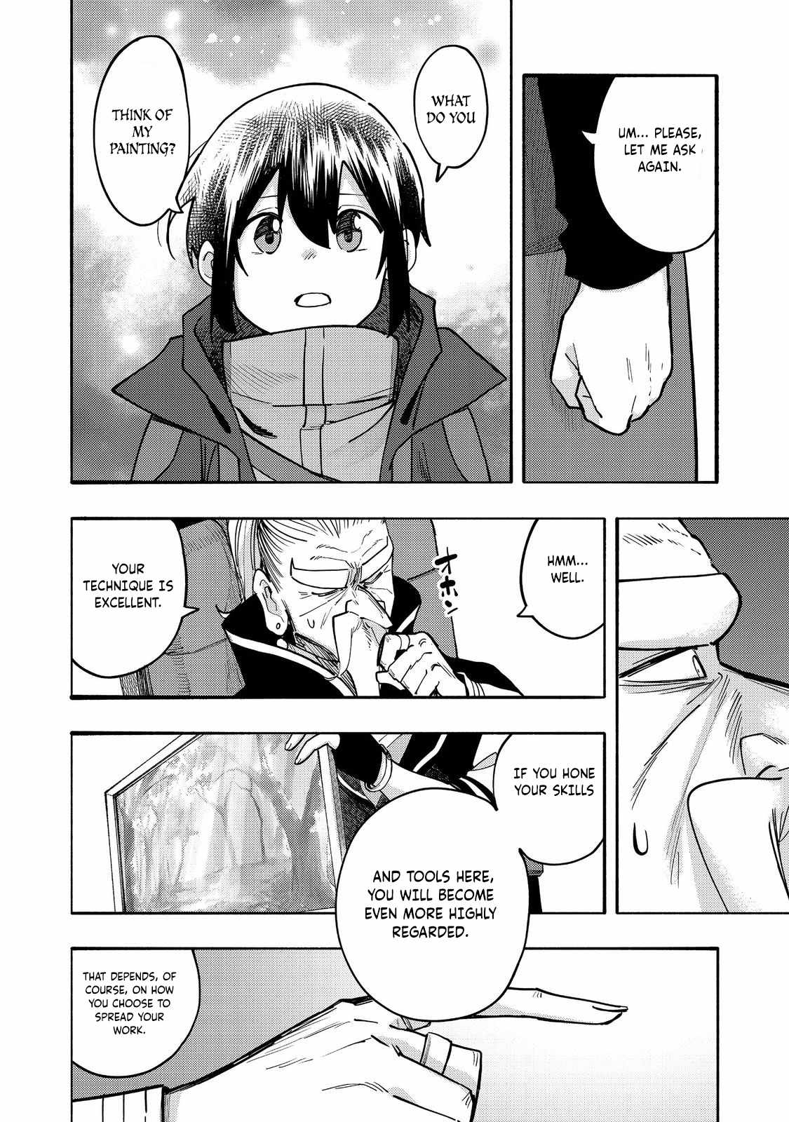 Kyou mo E ni Kaita Mochi ga Umai Chapter 31 page 25