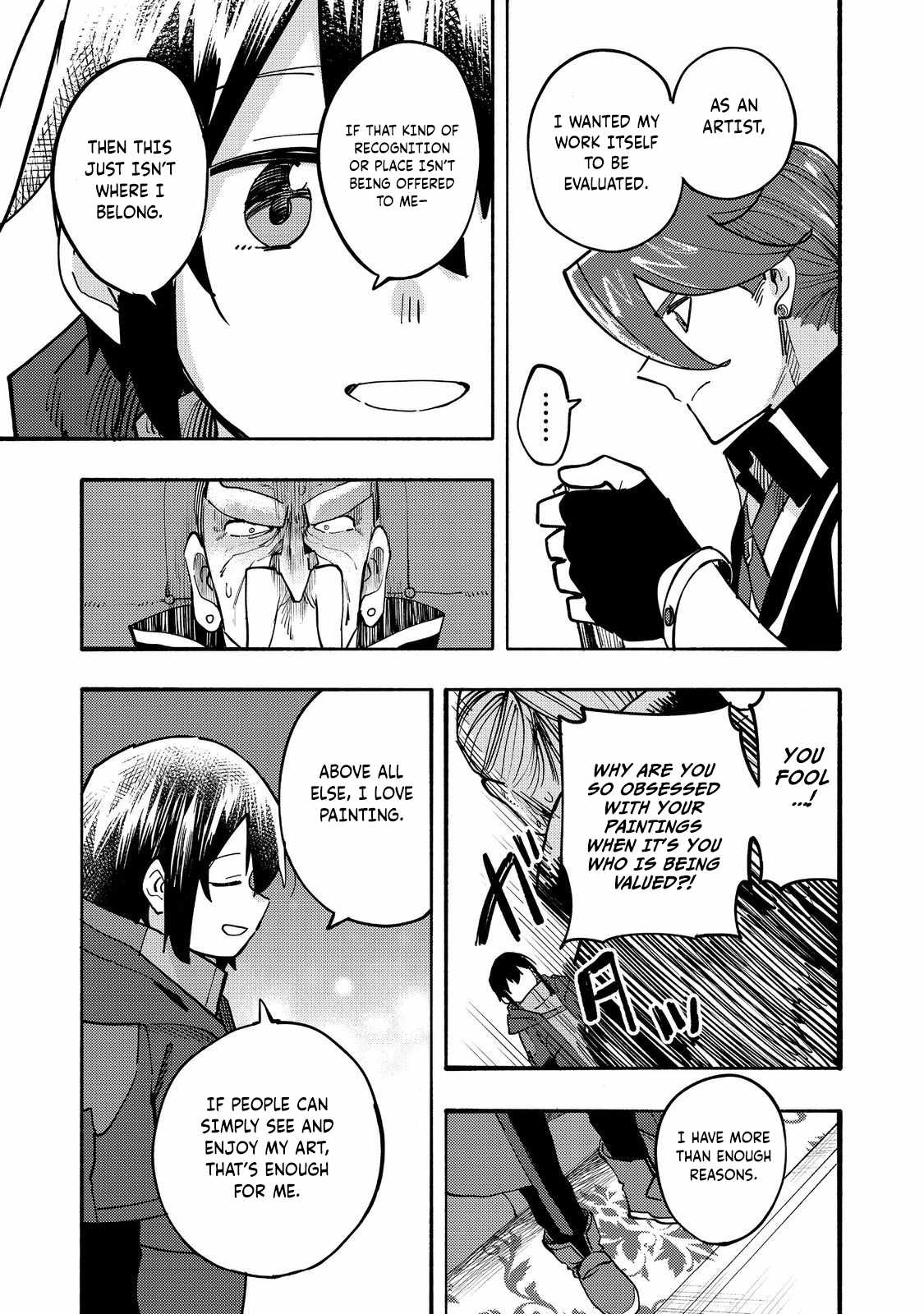 Kyou mo E ni Kaita Mochi ga Umai Chapter 31 page 27