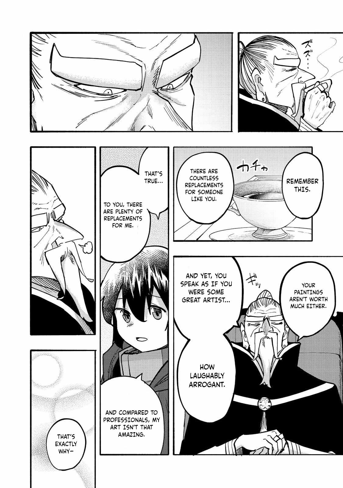 Kyou mo E ni Kaita Mochi ga Umai Chapter 31 page 29