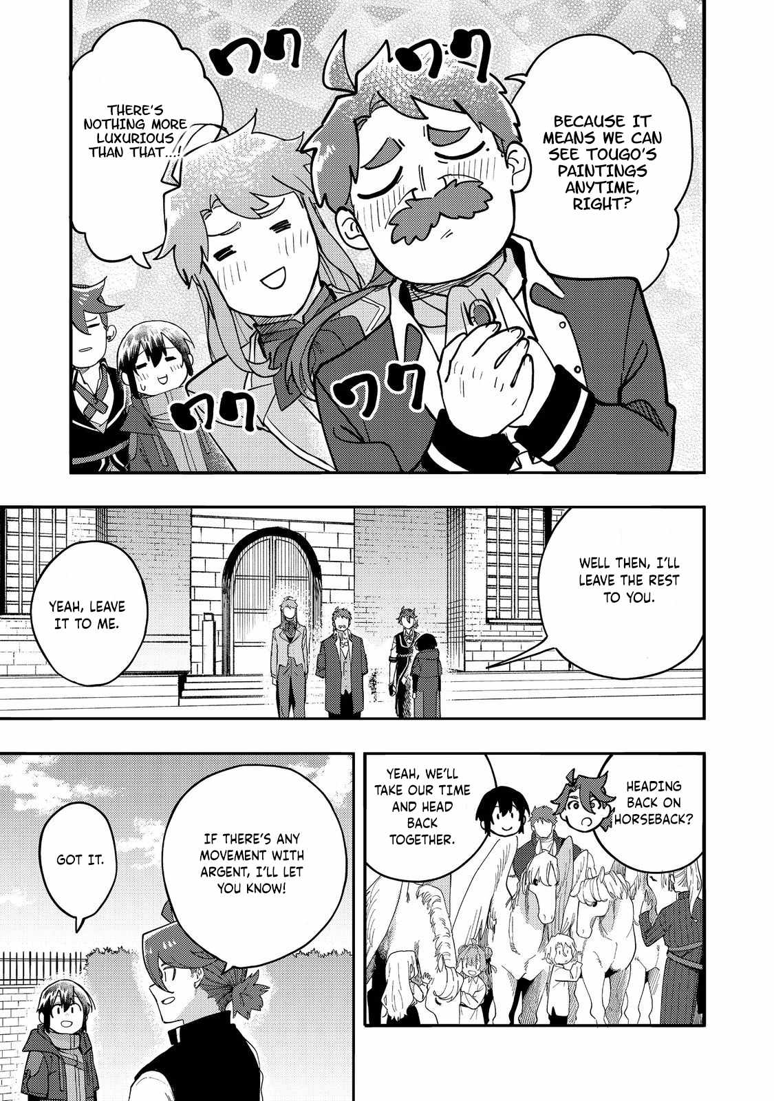 Kyou mo E ni Kaita Mochi ga Umai Chapter 32 page 30