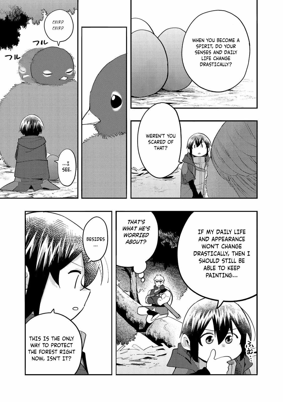 Kyou mo E ni Kaita Mochi ga Umai Chapter 34 page 22