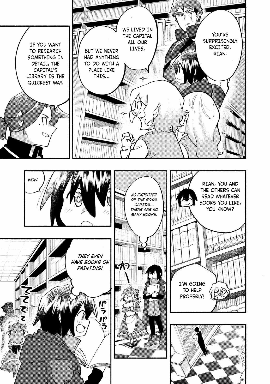 Kyou mo E ni Kaita Mochi ga Umai Chapter 36 page 10