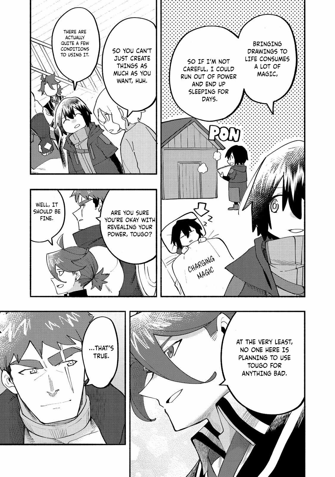 Kyou mo E ni Kaita Mochi ga Umai Chapter 36 page 8