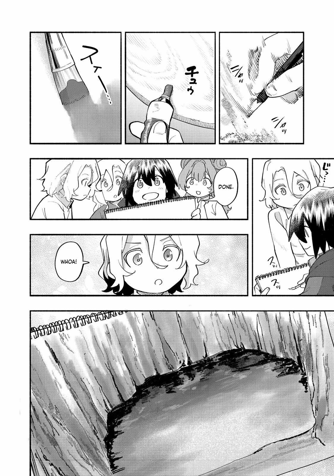 Kyou mo E ni Kaita Mochi ga Umai Chapter 36 page 19