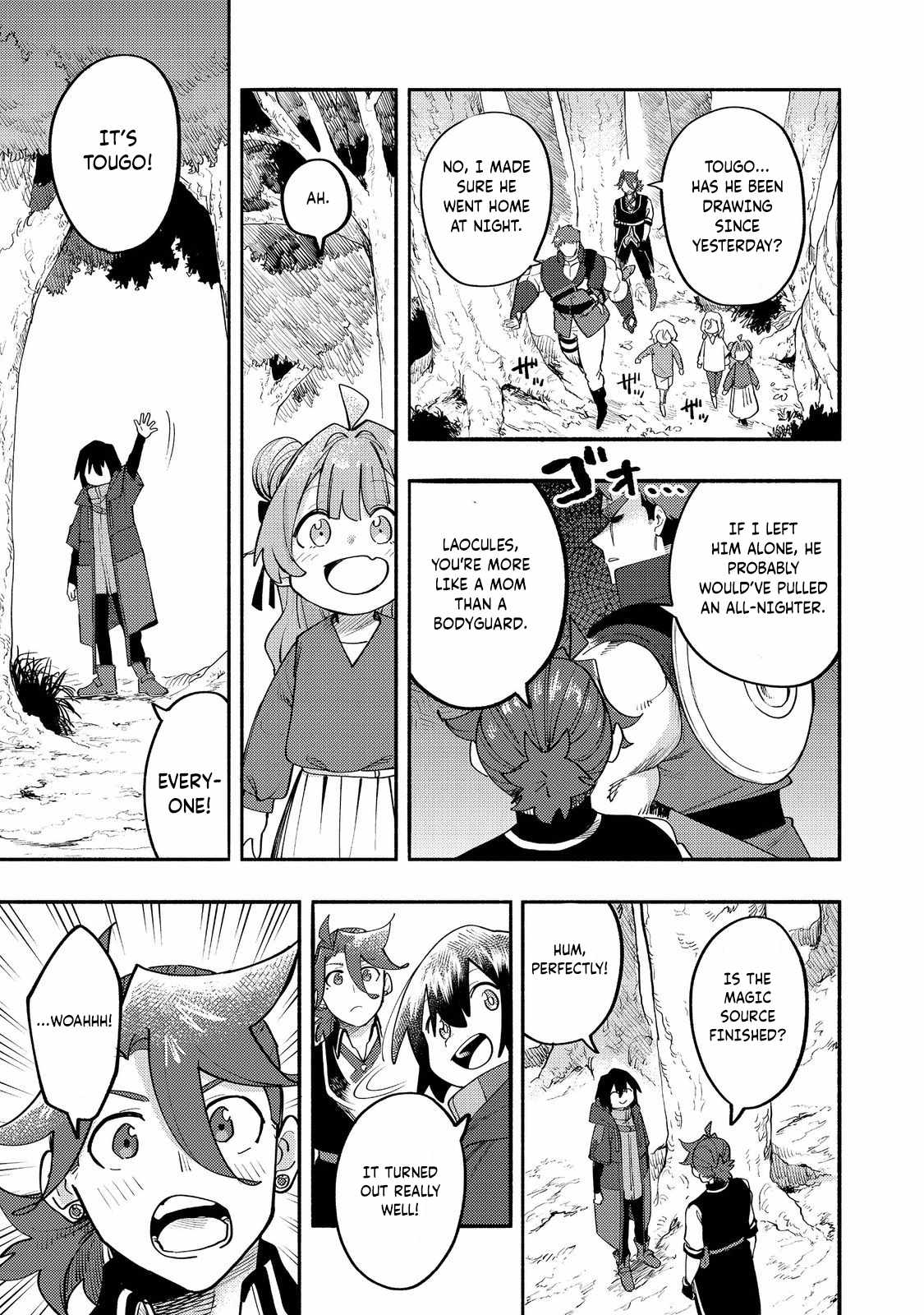 Kyou mo E ni Kaita Mochi ga Umai Chapter 36 page 22