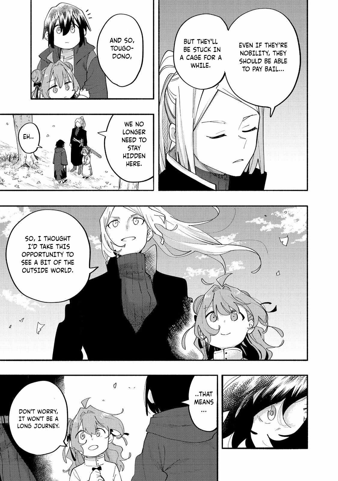 Kyou mo E ni Kaita Mochi ga Umai Chapter 37 page 30