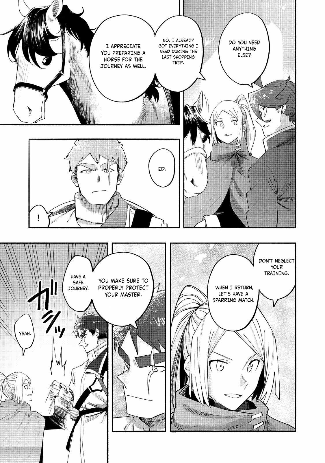 Kyou mo E ni Kaita Mochi ga Umai Chapter 37 page 34
