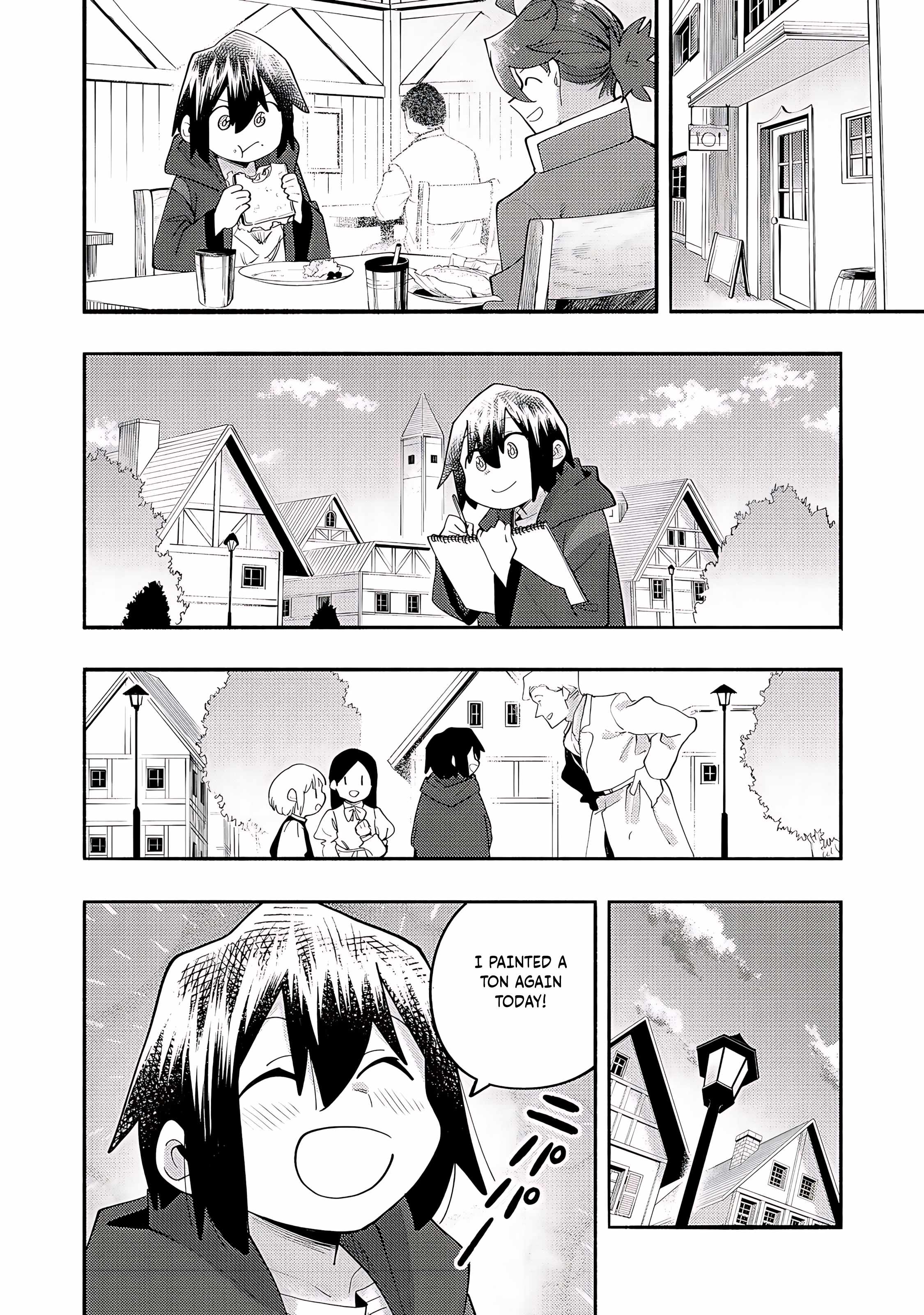 Kyou mo E ni Kaita Mochi ga Umai Chapter 38 page 23