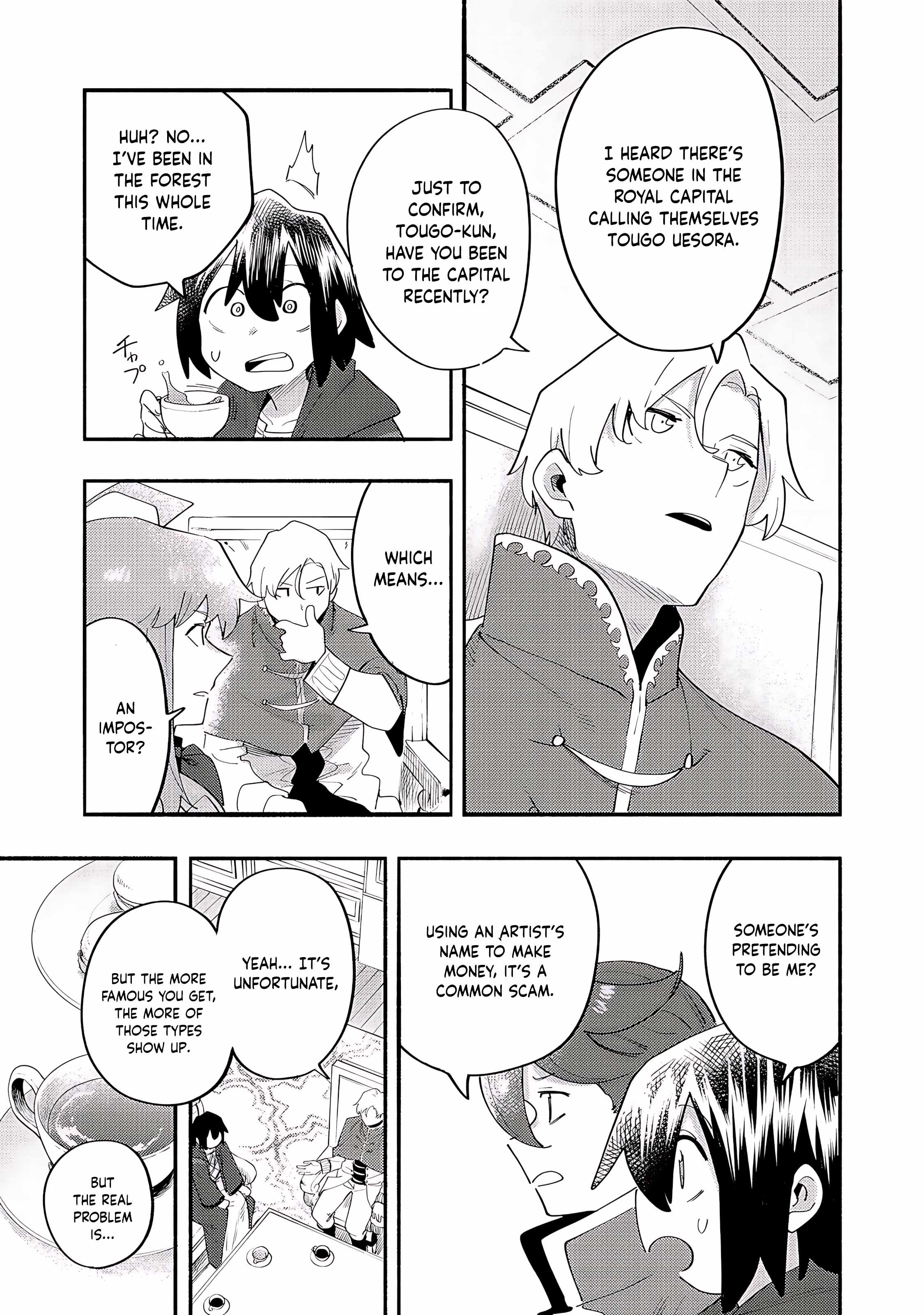 Kyou mo E ni Kaita Mochi ga Umai Chapter 38 page 10