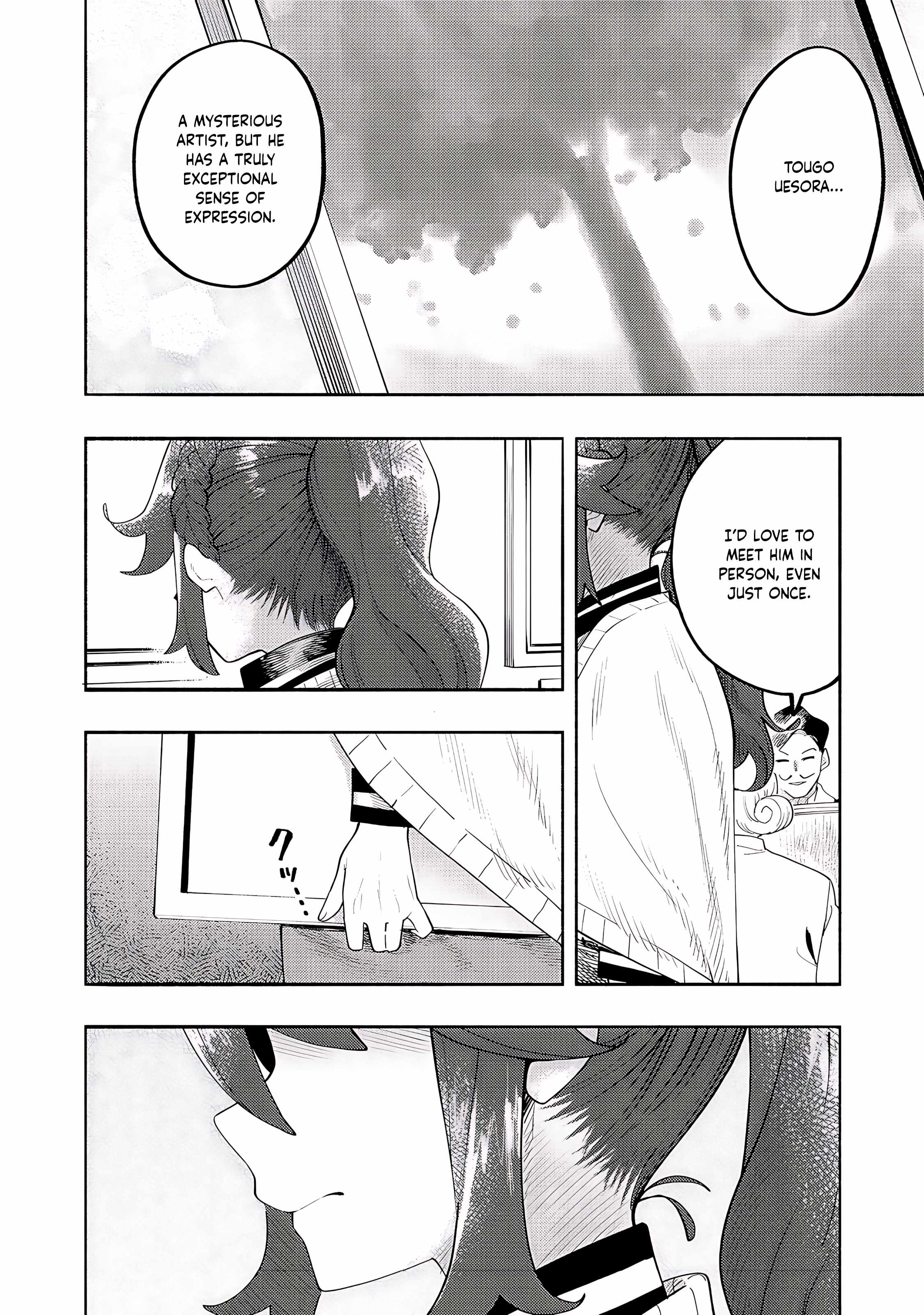 Kyou mo E ni Kaita Mochi ga Umai Chapter 38 page 3