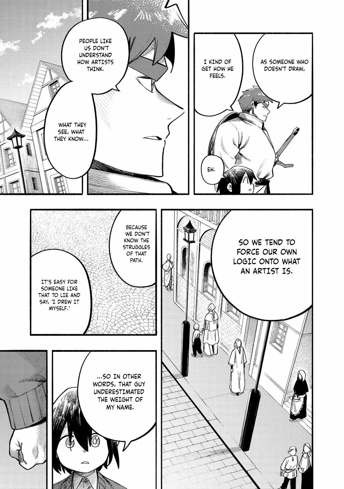 Kyou mo E ni Kaita Mochi ga Umai Chapter 39 page 12