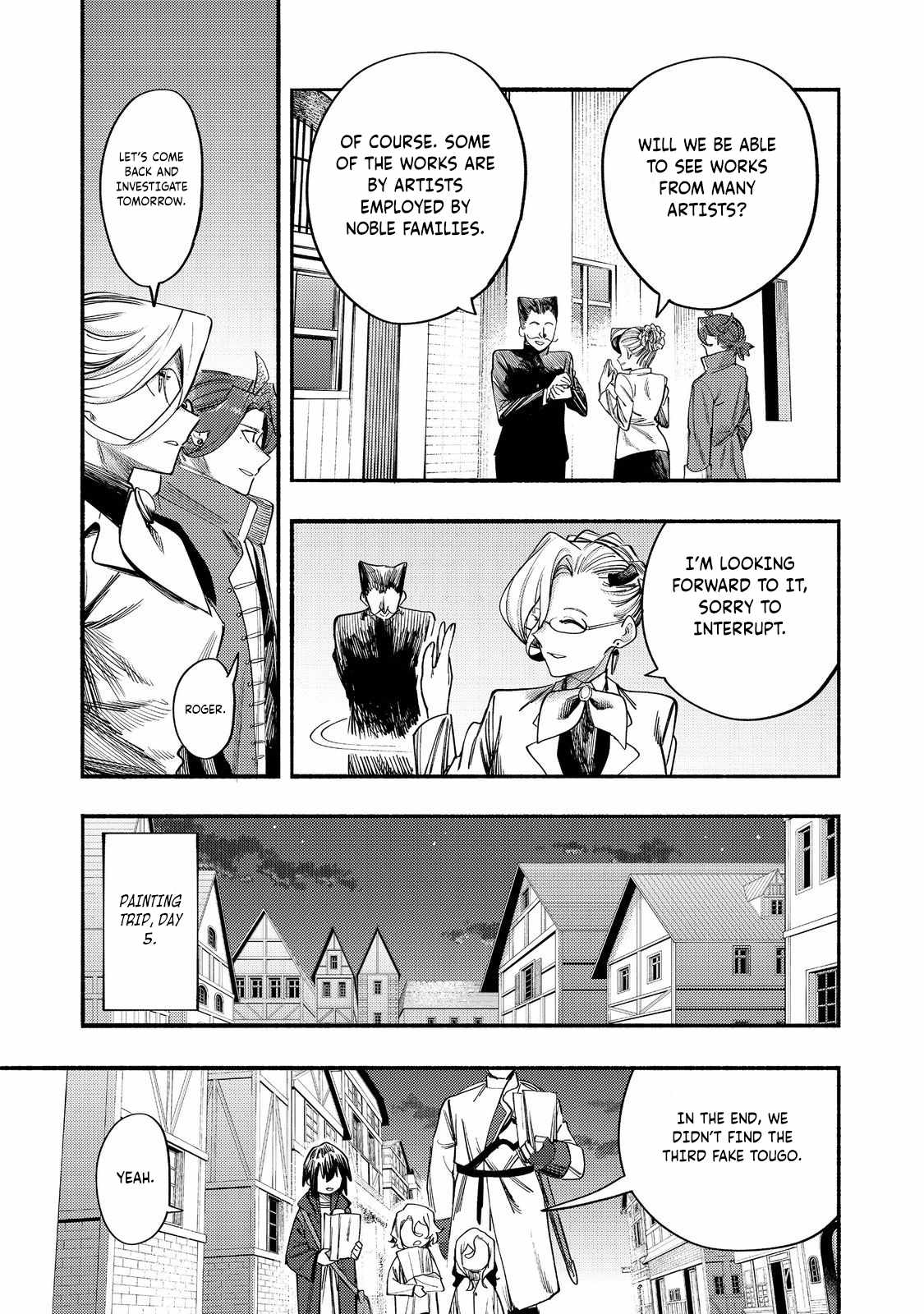 Kyou mo E ni Kaita Mochi ga Umai Chapter 39 page 22