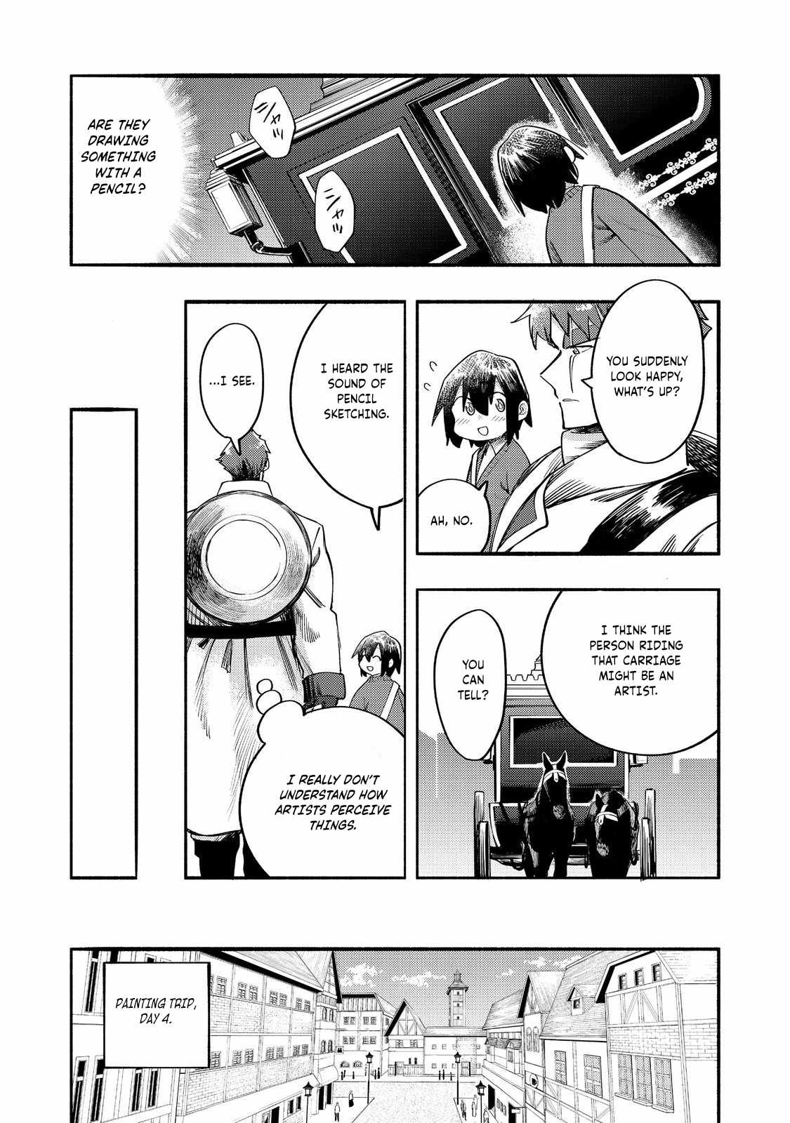 Kyou mo E ni Kaita Mochi ga Umai Chapter 39 page 14
