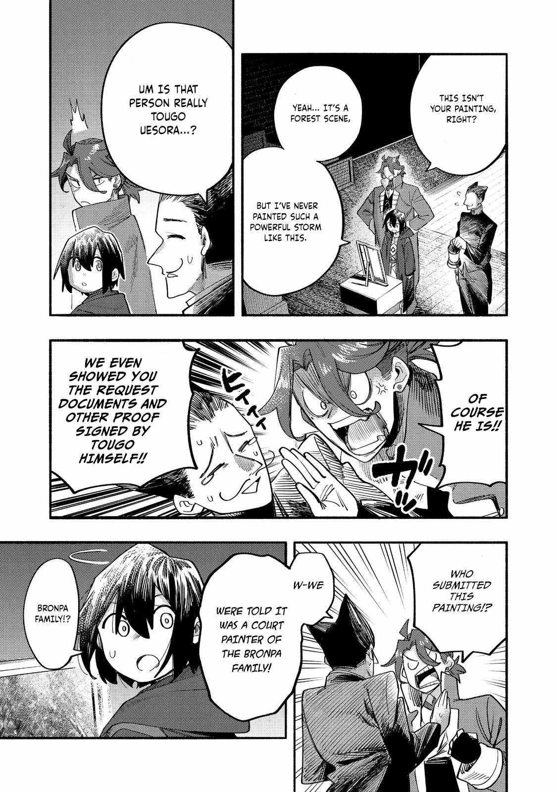 Kyou mo E ni Kaita Mochi ga Umai Chapter 39 page 26