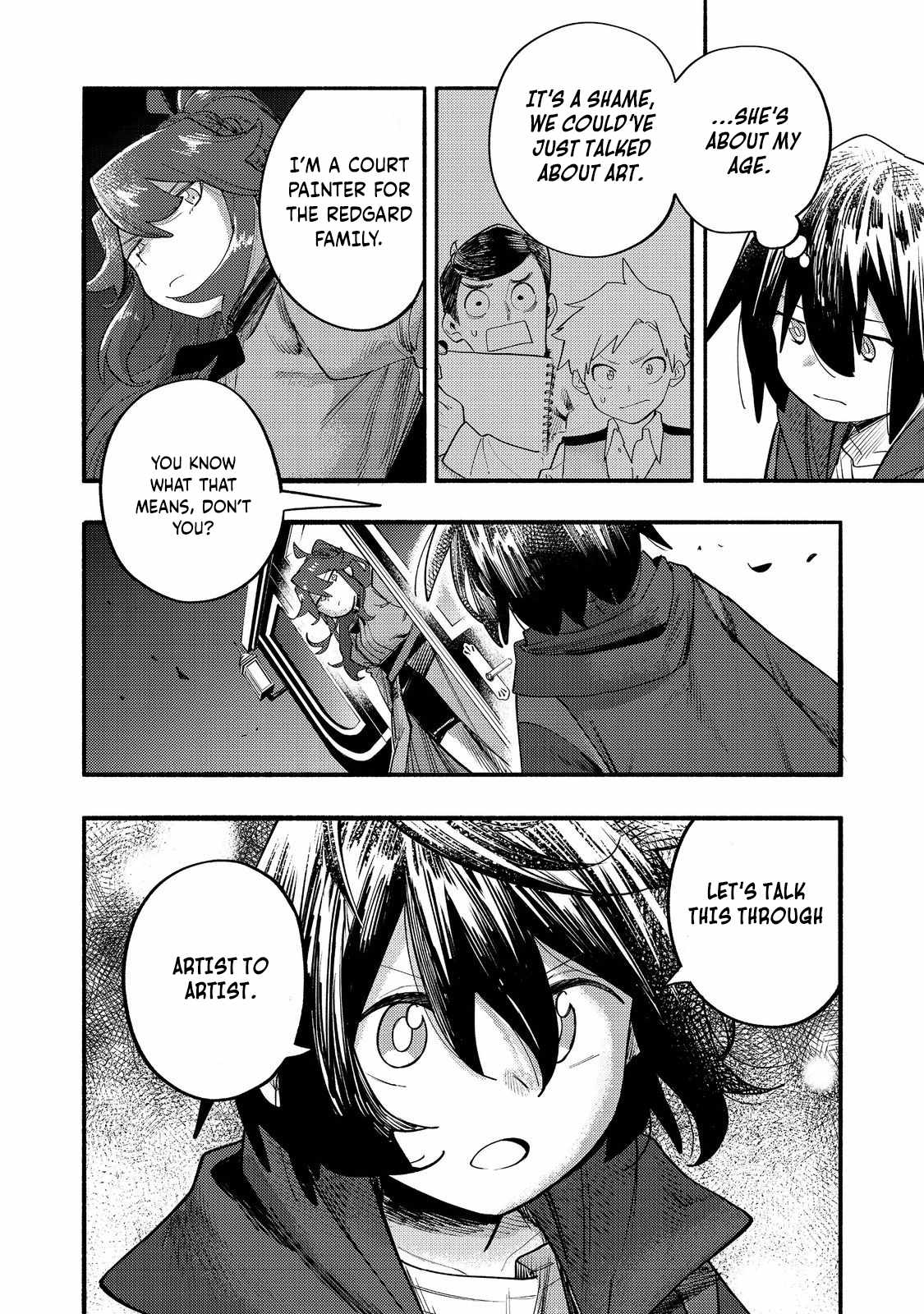Kyou mo E ni Kaita Mochi ga Umai Chapter 39 page 35