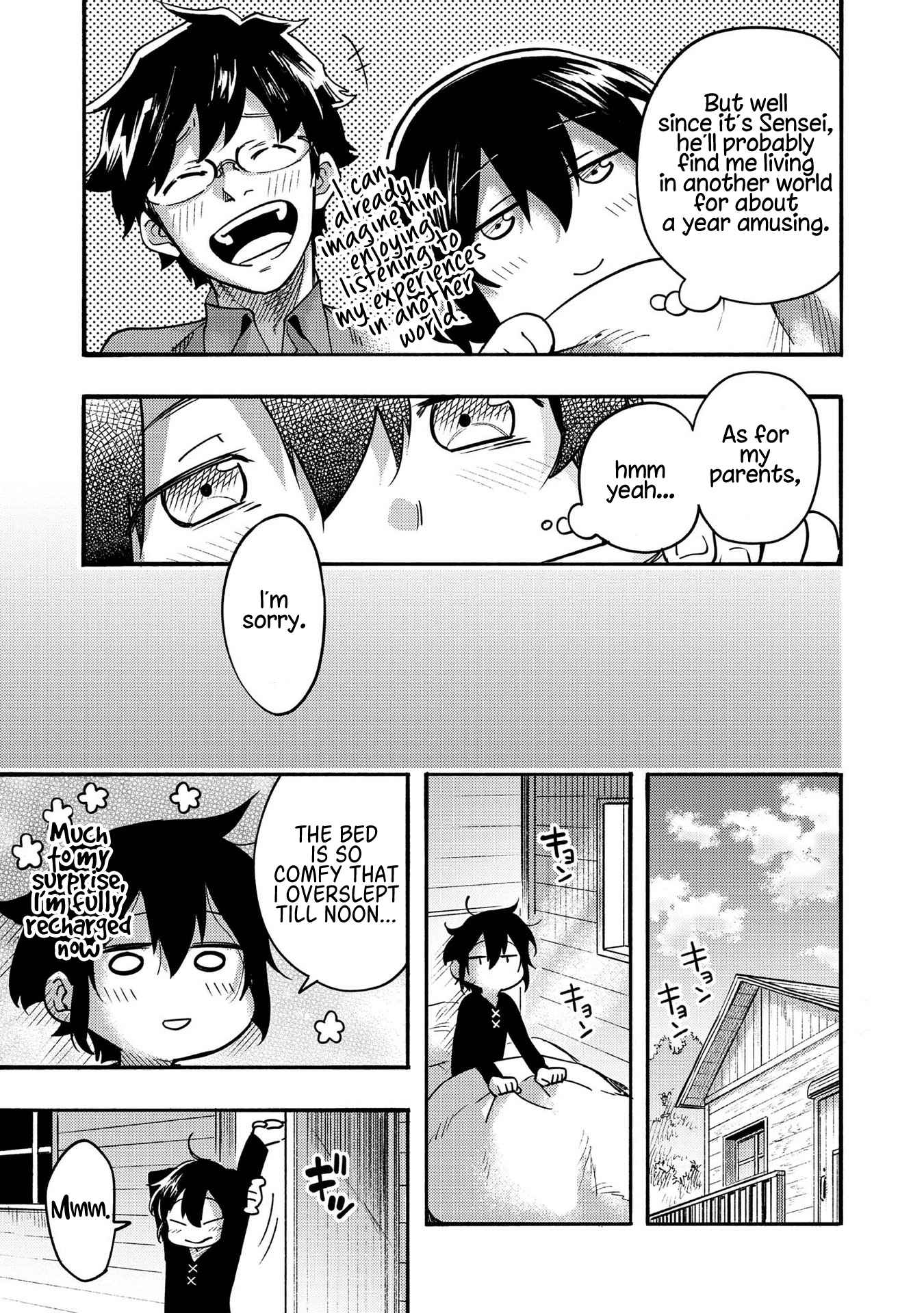 Kyou mo E ni Kaita Mochi ga Umai Chapter 4 page 7