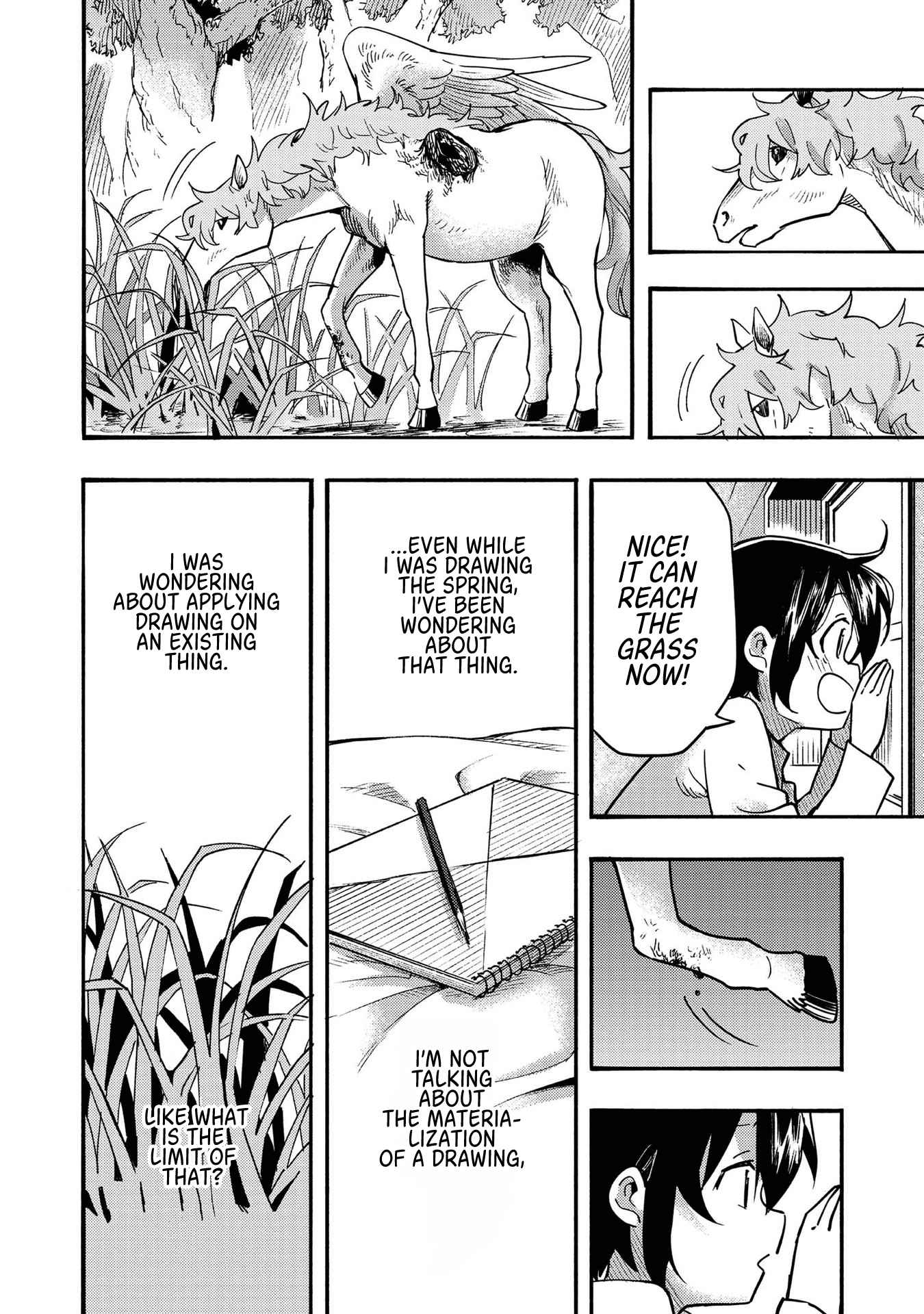 Kyou mo E ni Kaita Mochi ga Umai Chapter 4 page 20