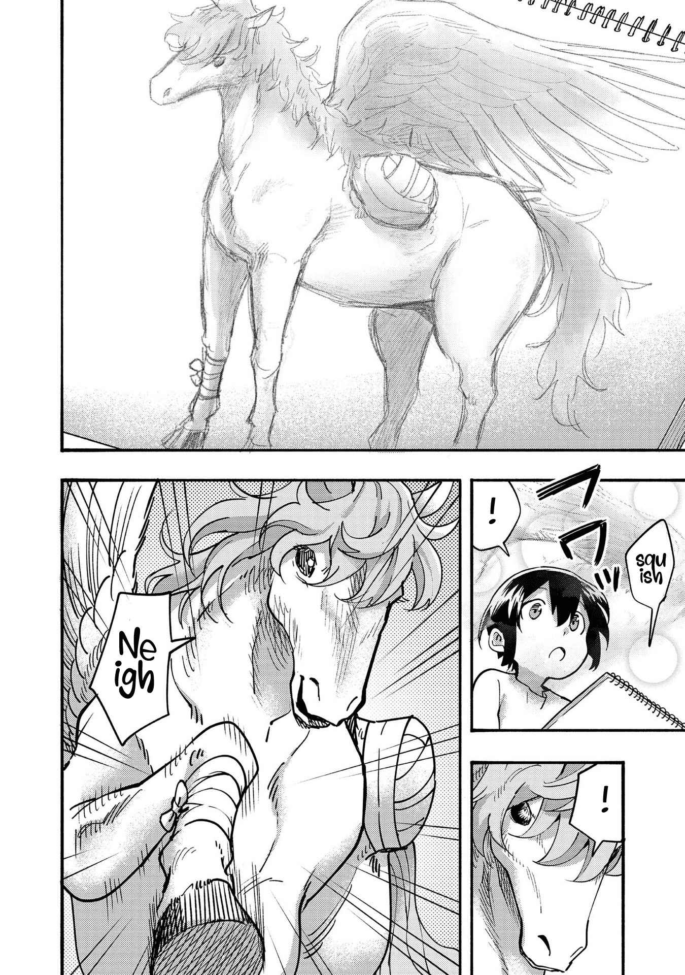 Kyou mo E ni Kaita Mochi ga Umai Chapter 4 page 22