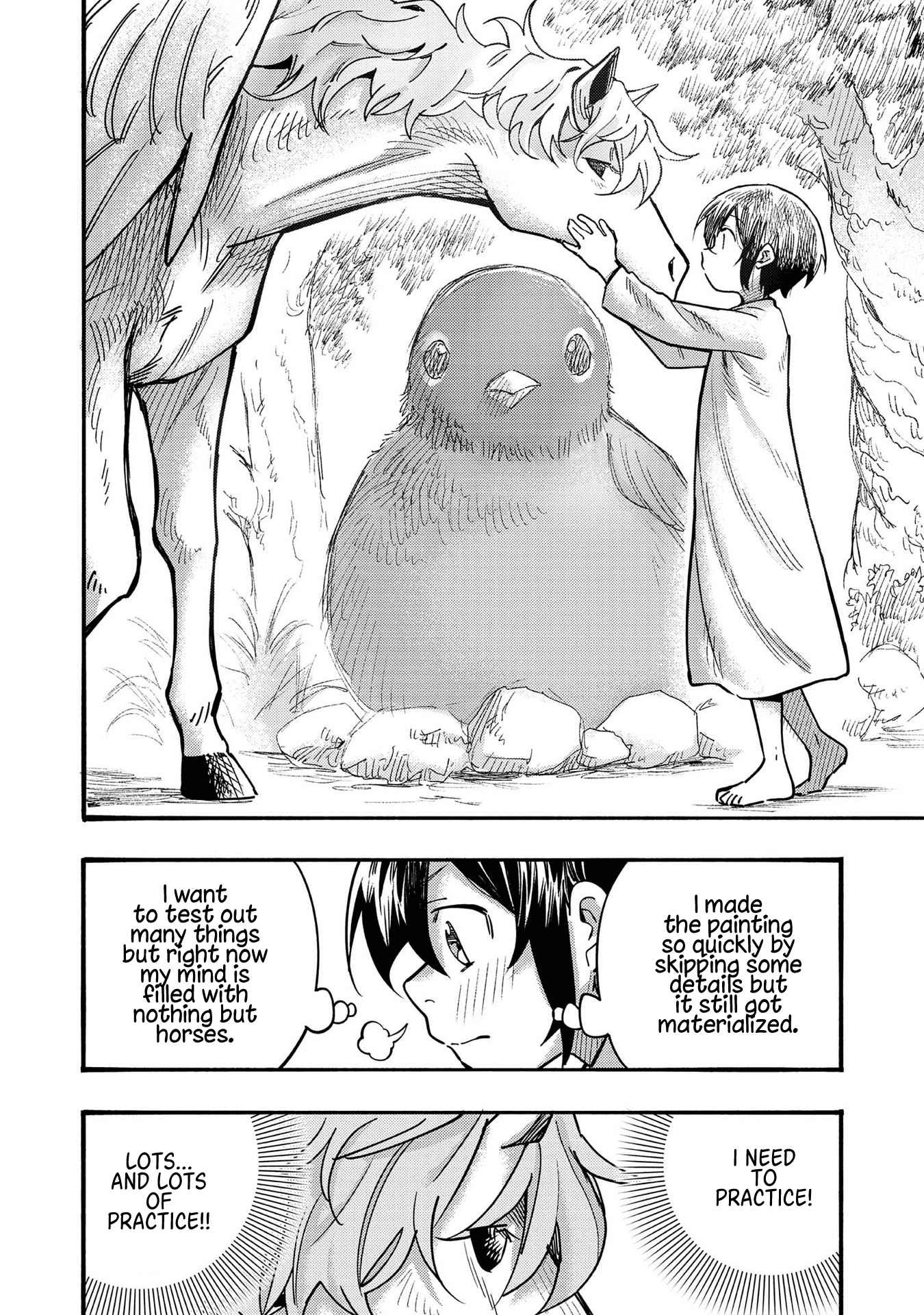 Kyou mo E ni Kaita Mochi ga Umai Chapter 4 page 24
