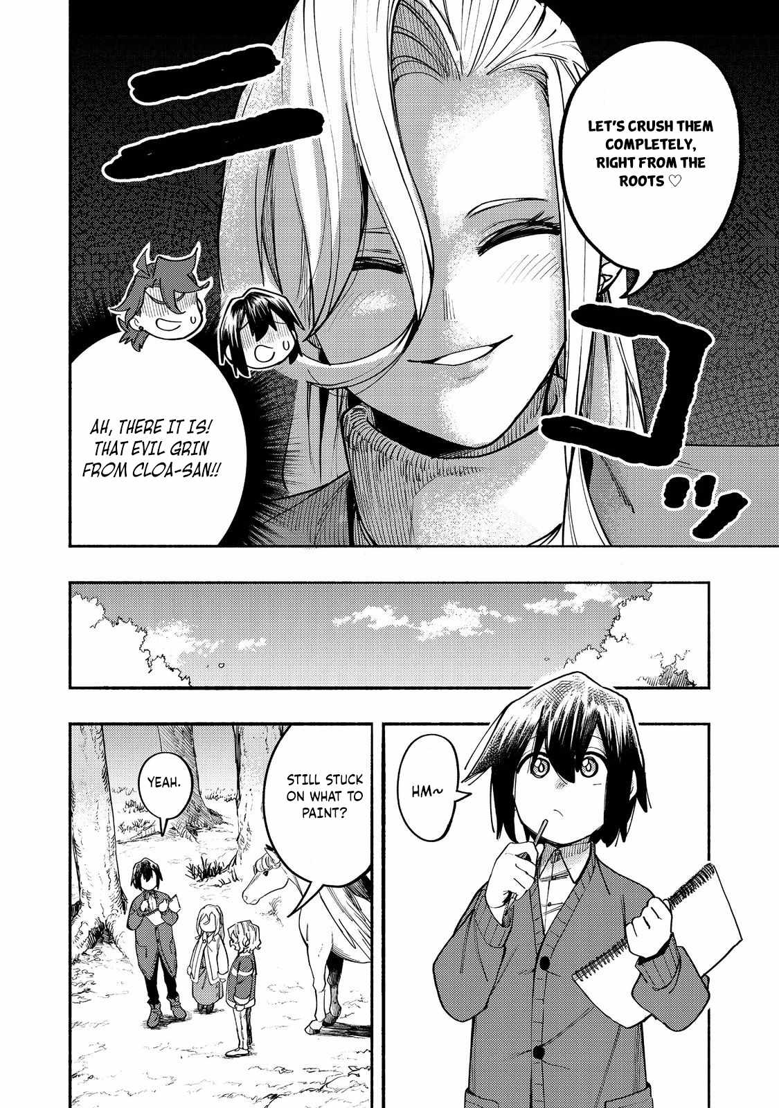 Kyou mo E ni Kaita Mochi ga Umai Chapter 40 page 23