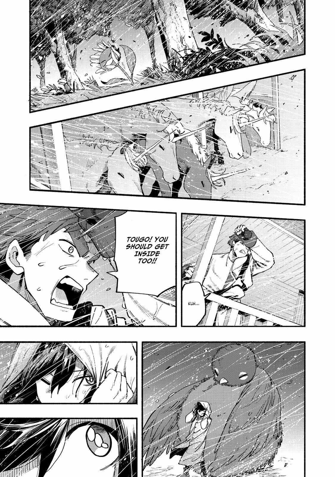 Kyou mo E ni Kaita Mochi ga Umai Chapter 40 page 32