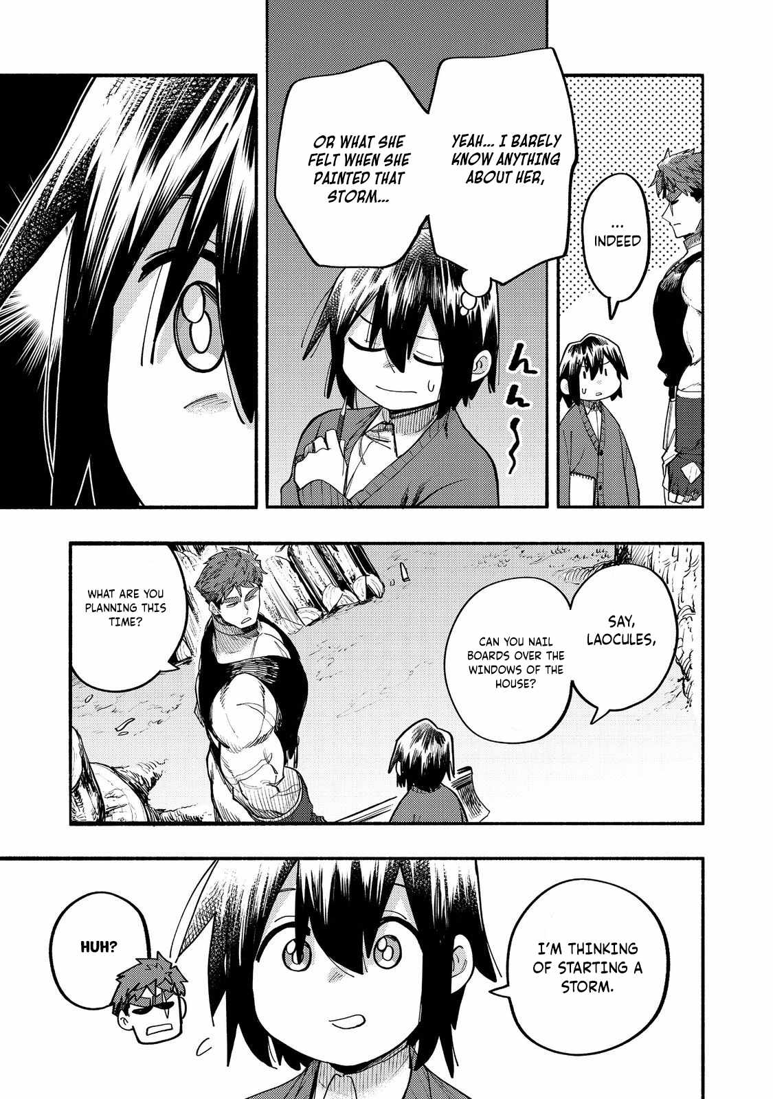 Kyou mo E ni Kaita Mochi ga Umai Chapter 40 page 26