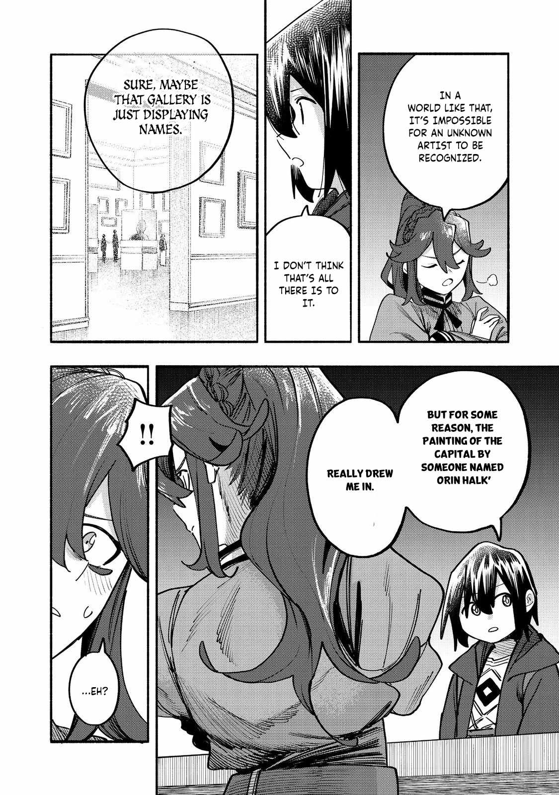 Kyou mo E ni Kaita Mochi ga Umai Chapter 40 page 11