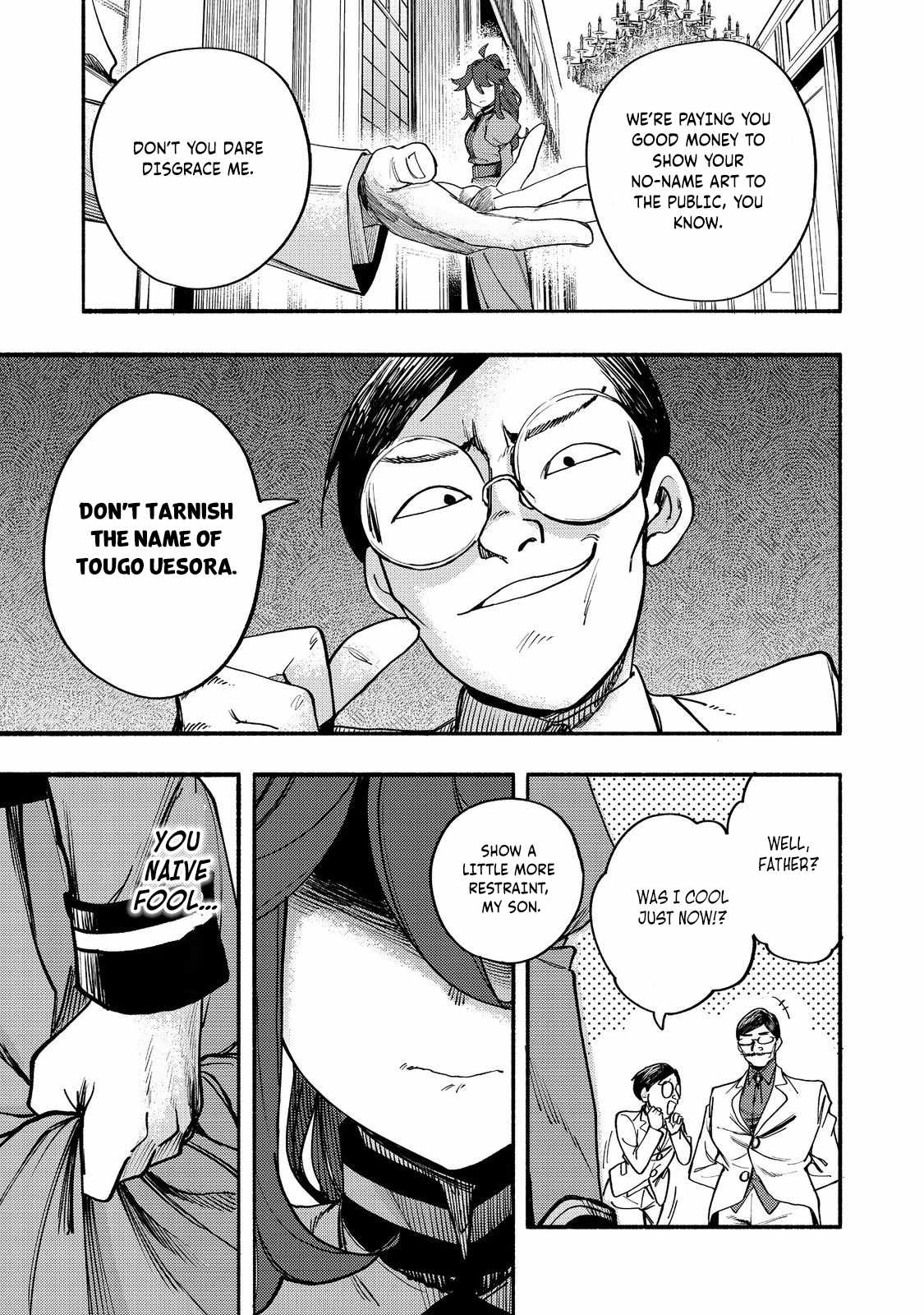 Kyou mo E ni Kaita Mochi ga Umai Chapter 40 page 38