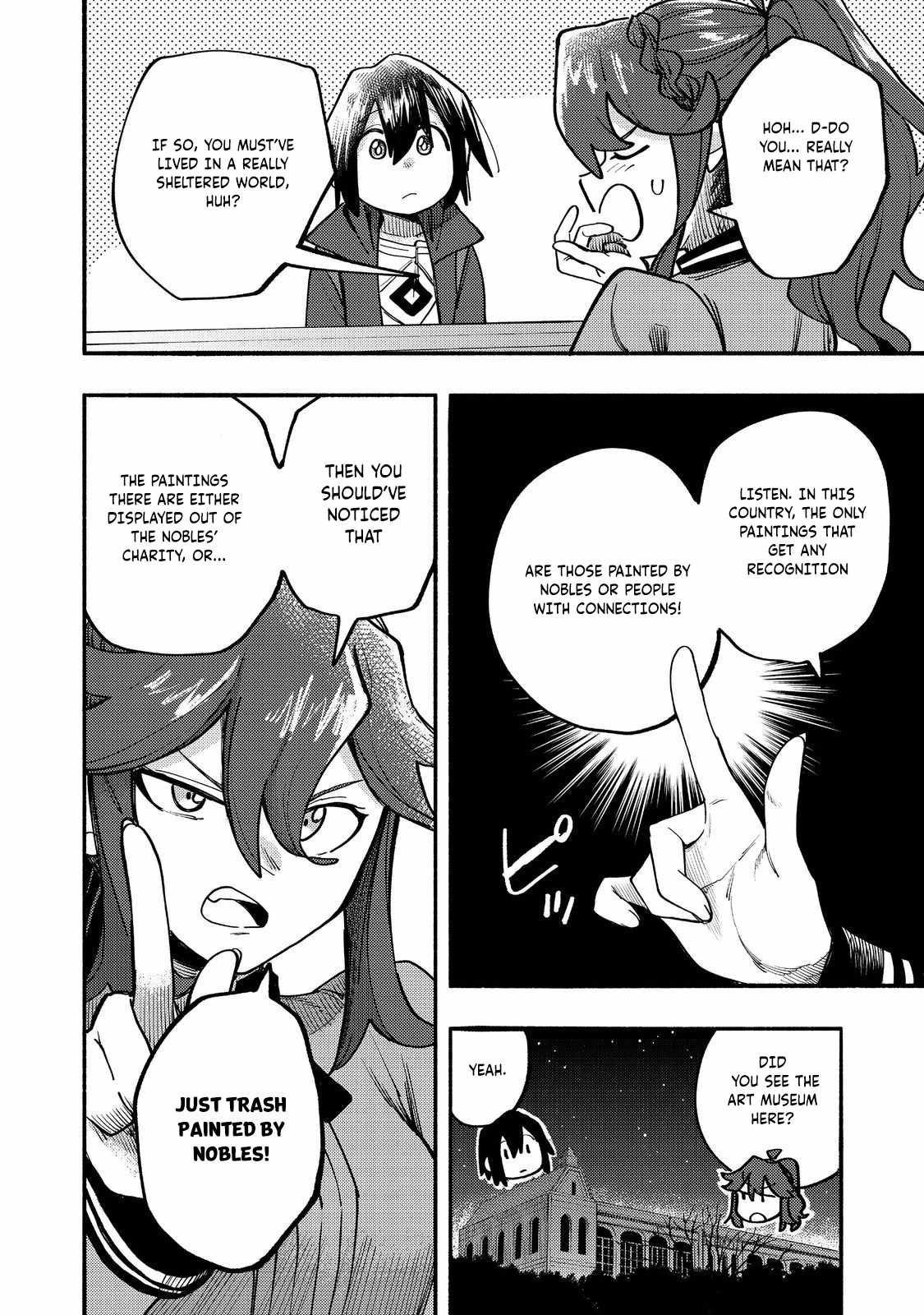 Kyou mo E ni Kaita Mochi ga Umai Chapter 40 page 9