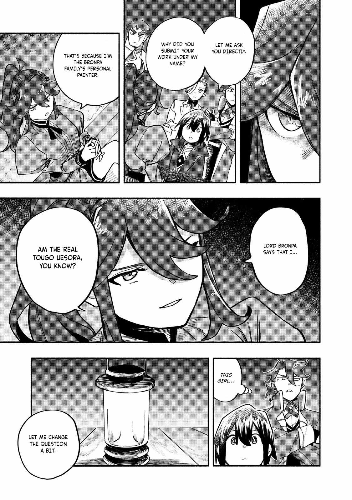 Kyou mo E ni Kaita Mochi ga Umai Chapter 40 page 6