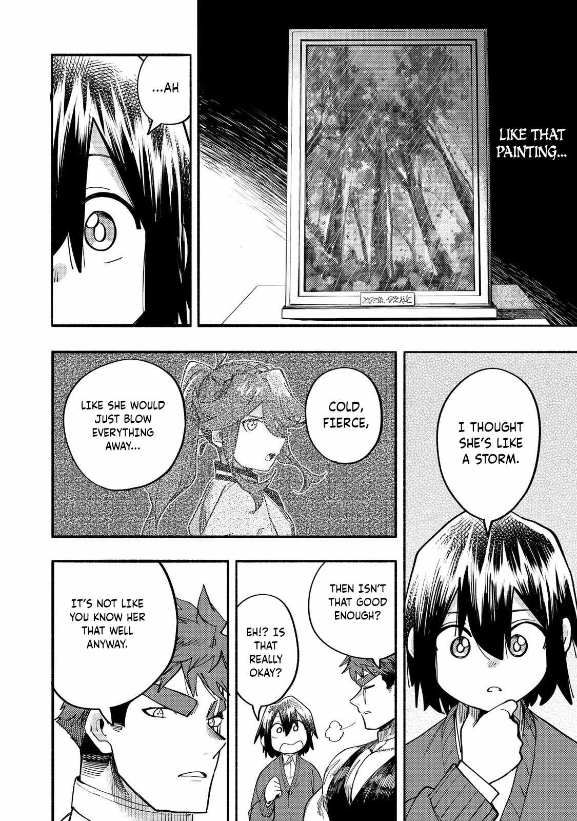 Kyou mo E ni Kaita Mochi ga Umai Chapter 40 page 25