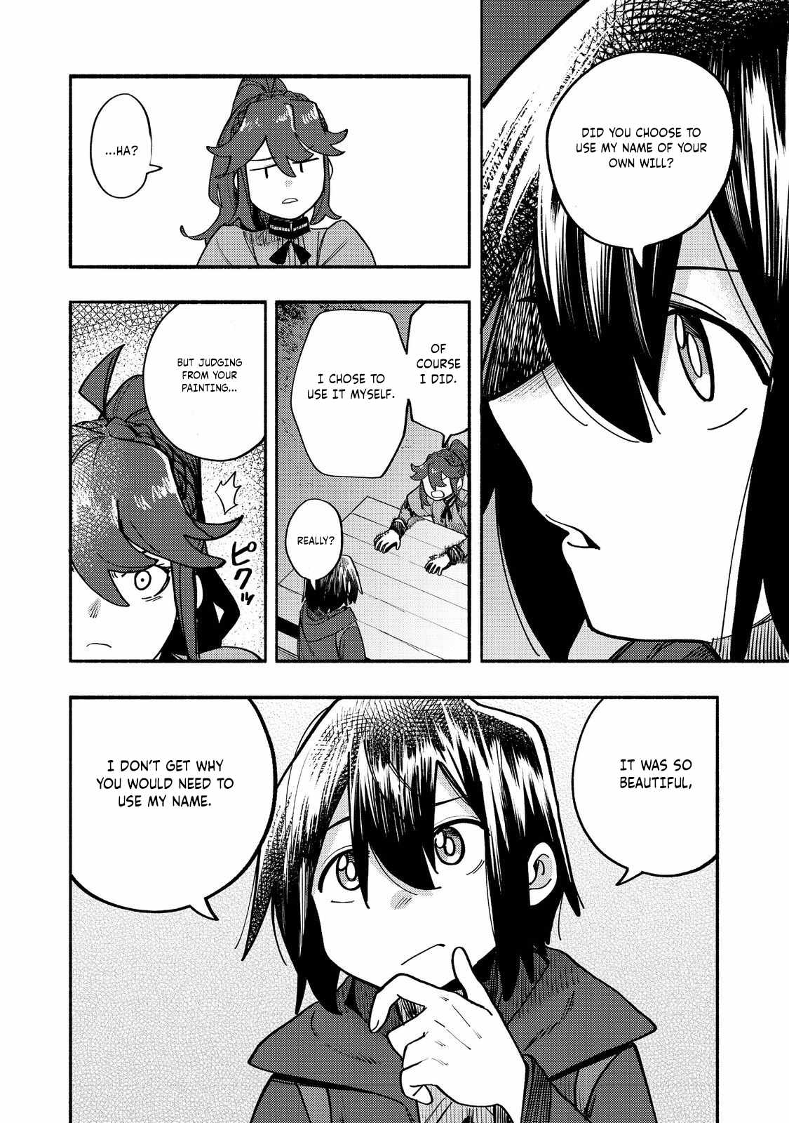 Kyou mo E ni Kaita Mochi ga Umai Chapter 40 page 7